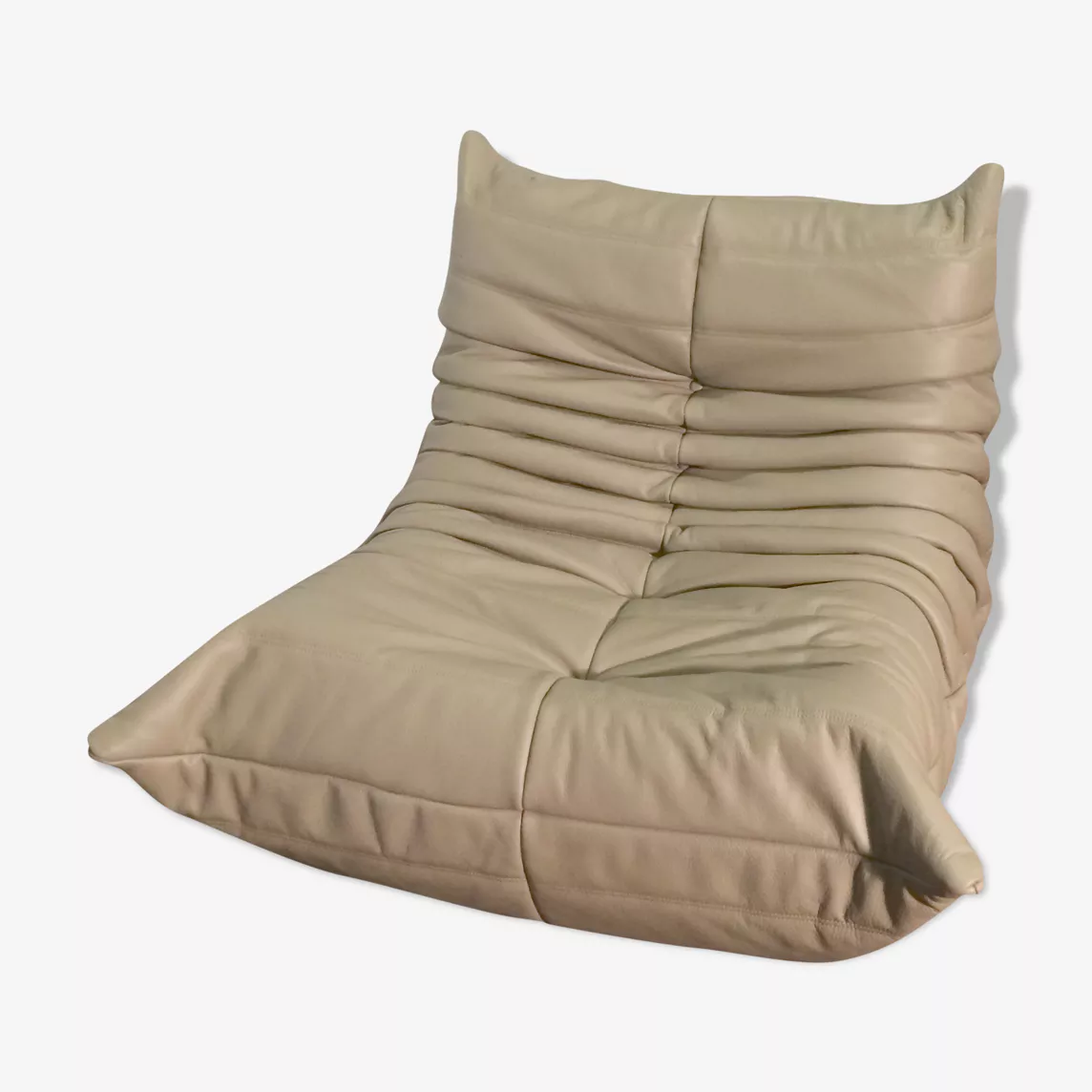Togo Sessel Leder Grau
