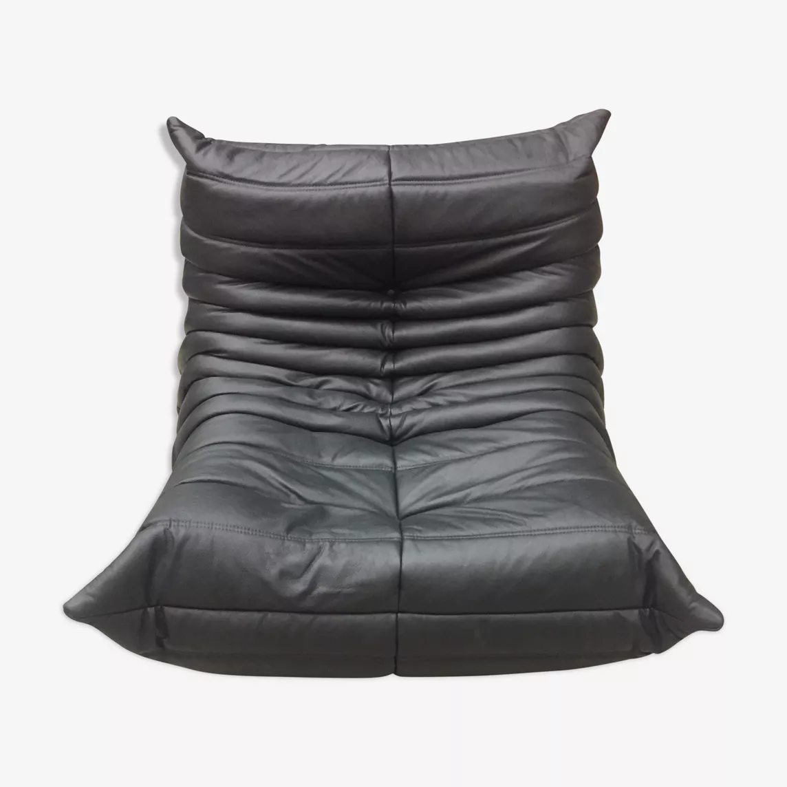 Togo Sessel Leder Schwarz
