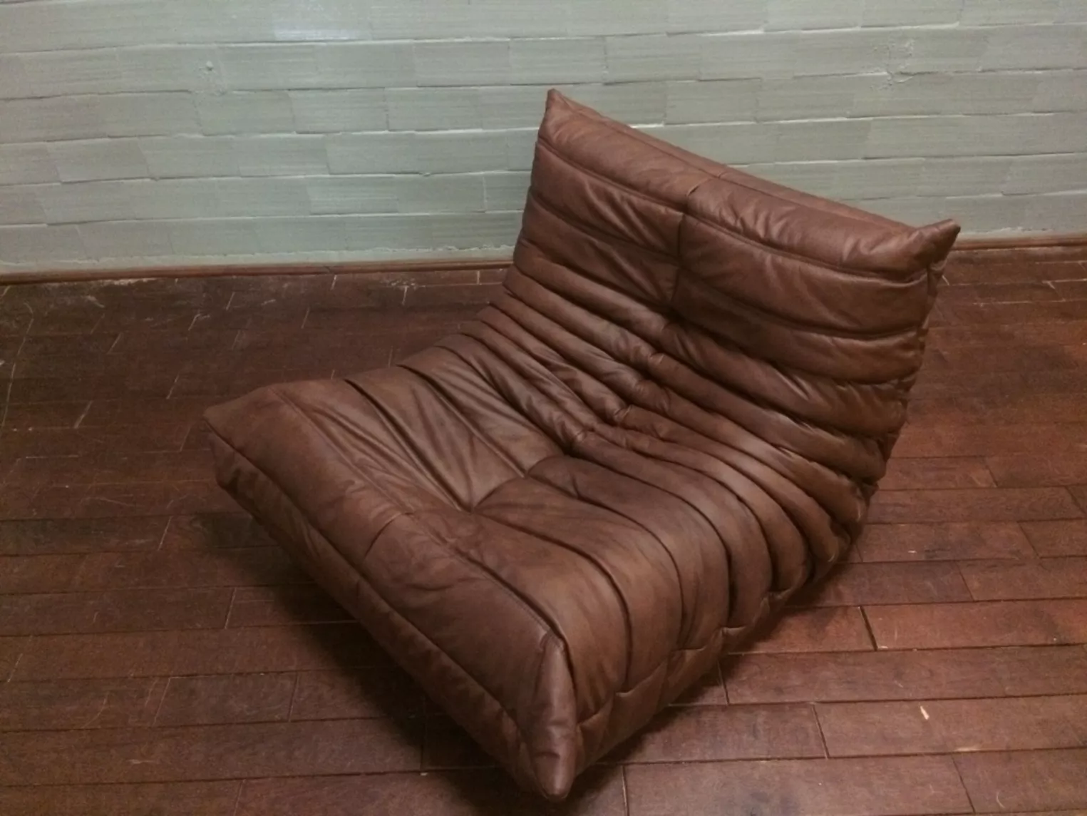 Togo Sessel Leder Braun