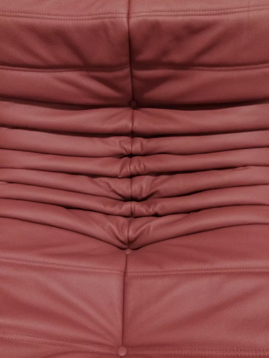Togo Sessel Leder Rot