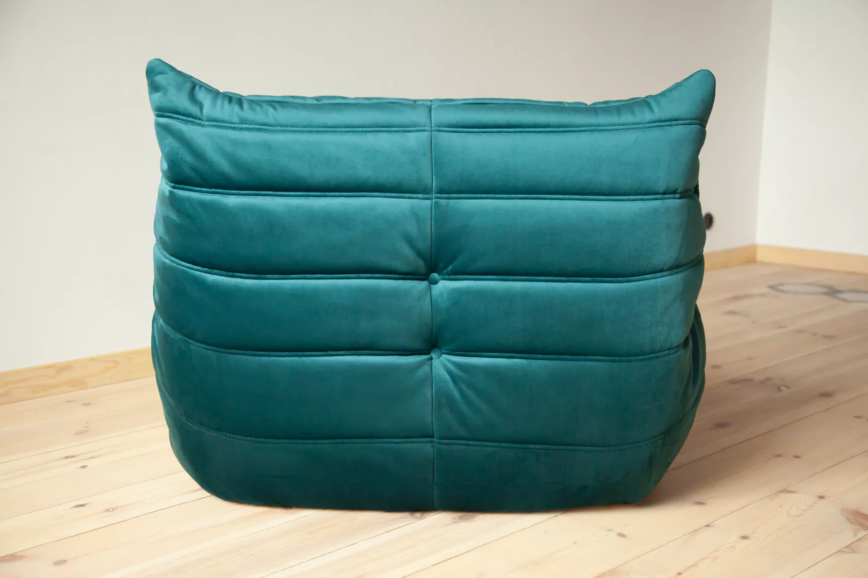 Togo armchair velvet petrol