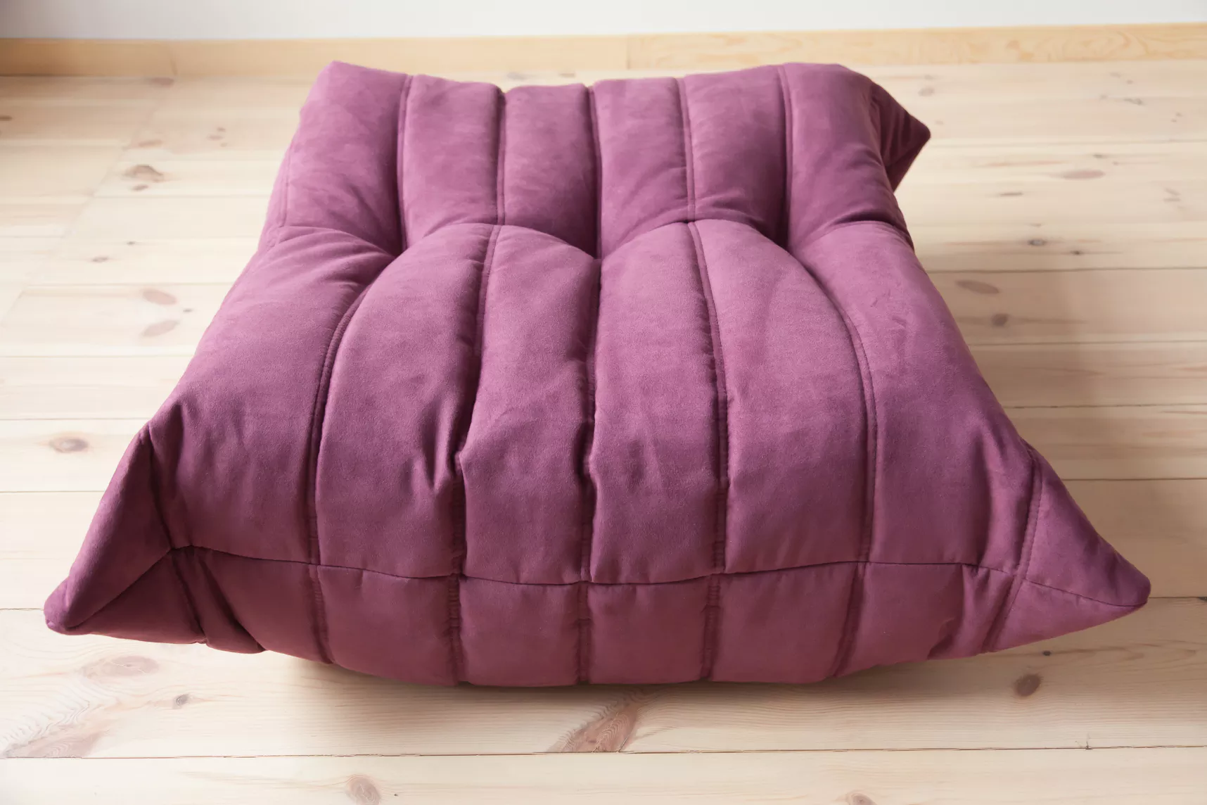 Togo Ottoman Textile Eggplant