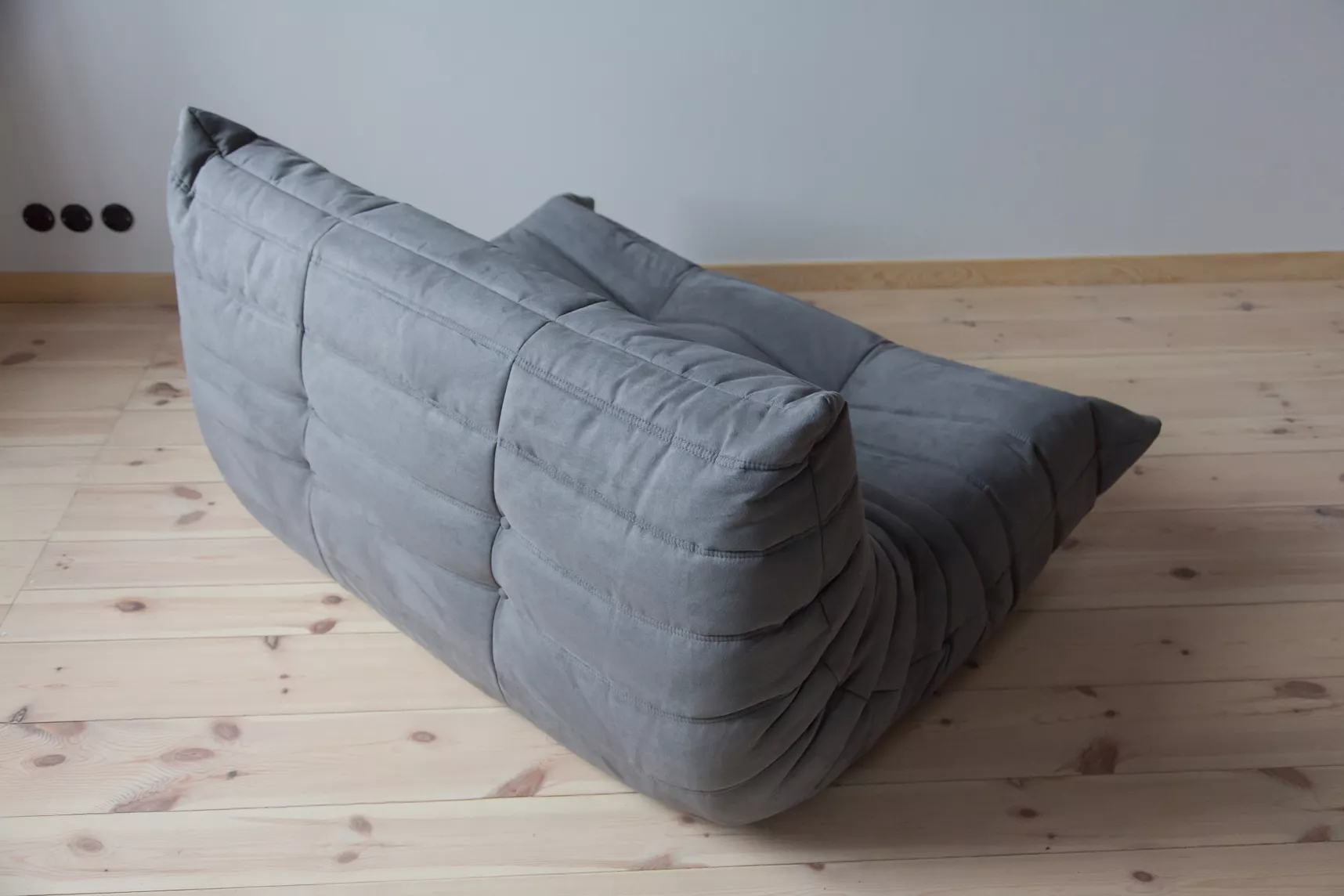 Togo Sofa 2-seater fabric Grey
