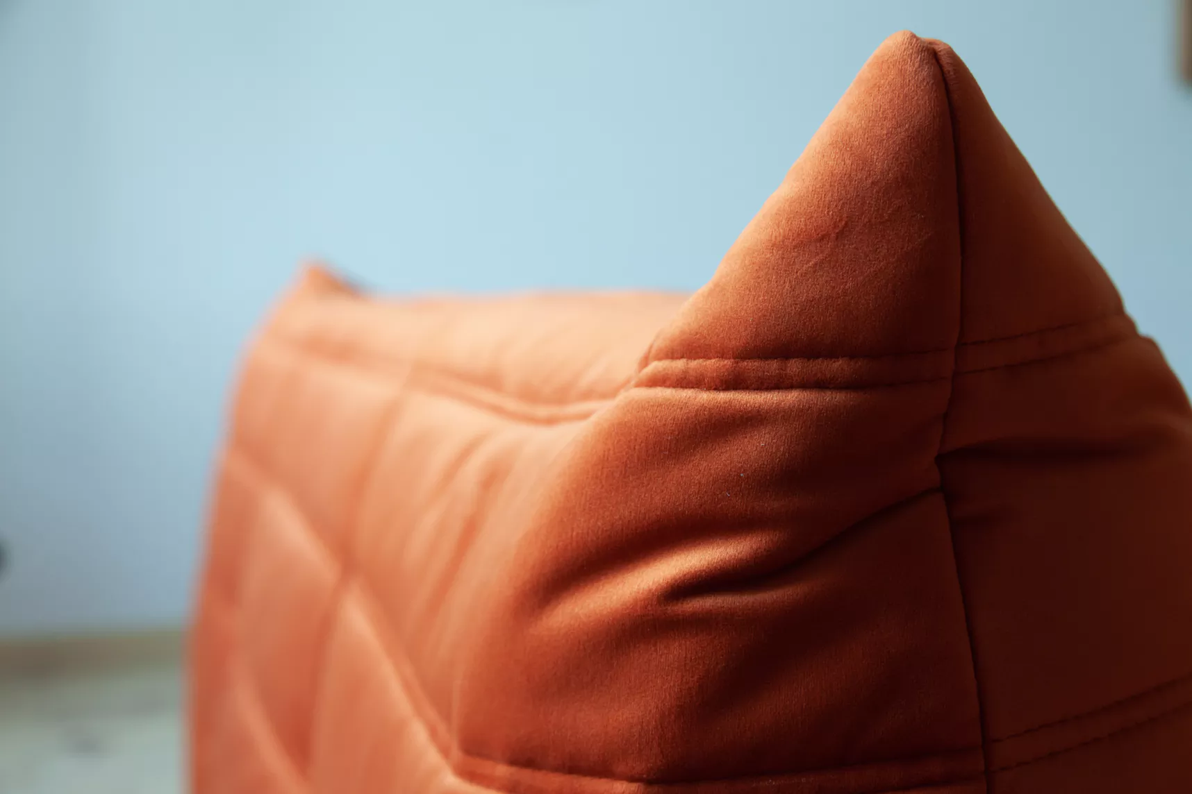 Togo Lounge Set 2-tlg. Textil Orange