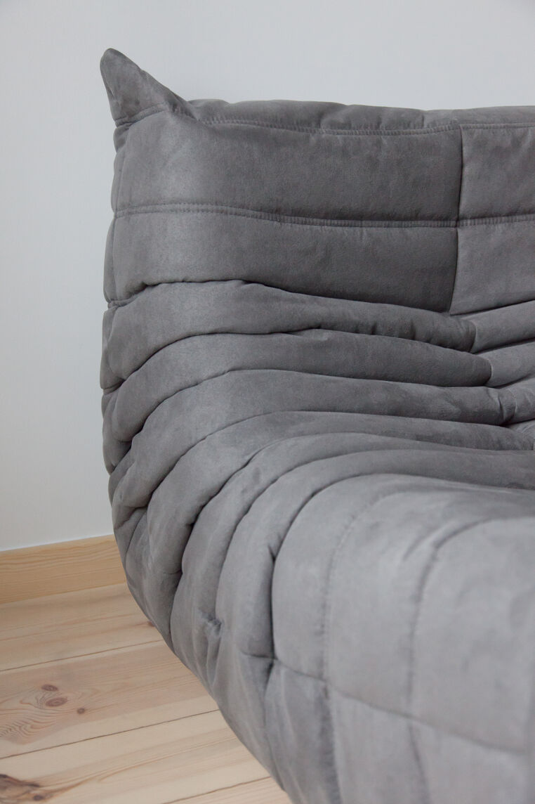 Togo Lounge Set 2-pc. Textile Grey