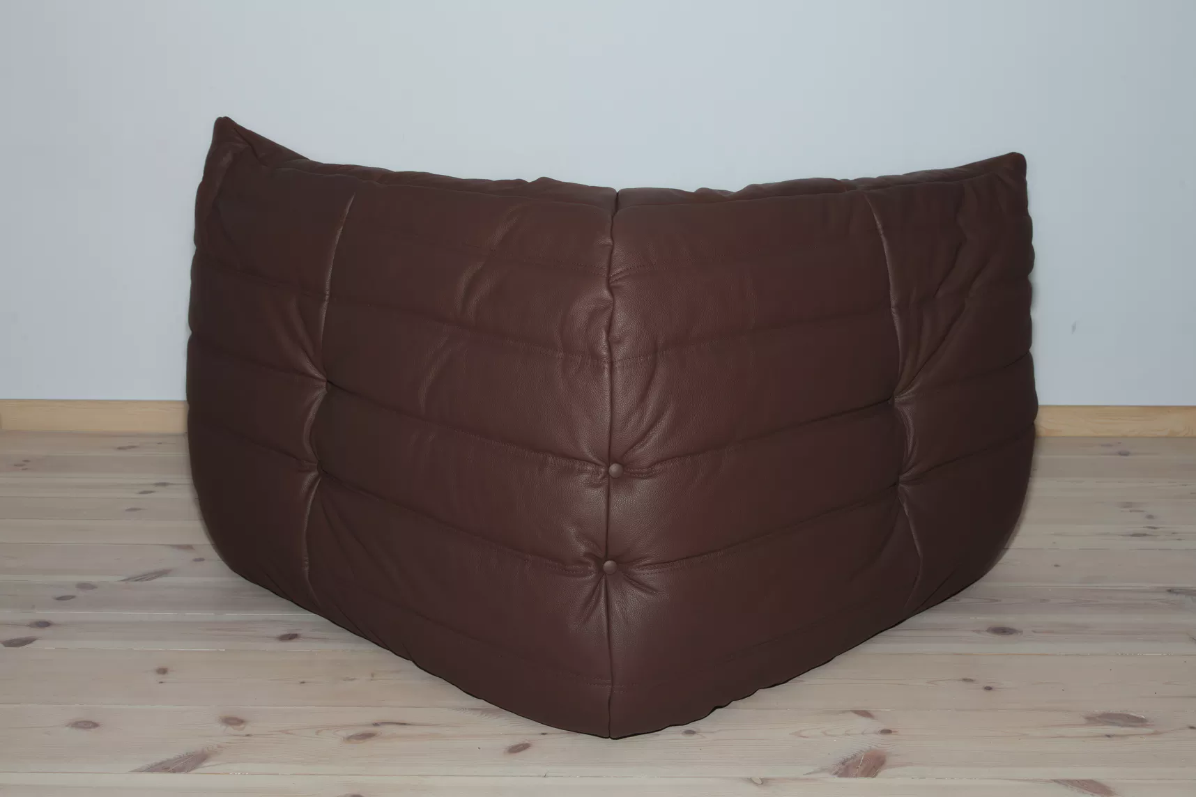 Togo Lounge Set 2-pc. Madras Leather Brown