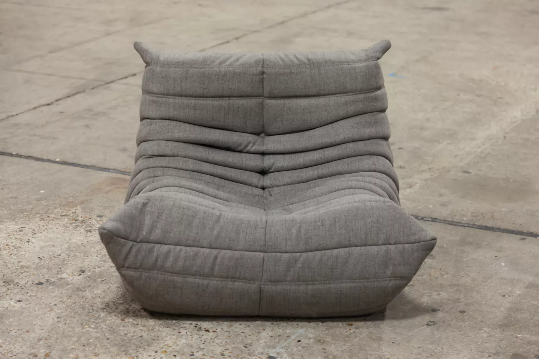 Togo Lounge Set 3-pc. Woven fabric warm grey
