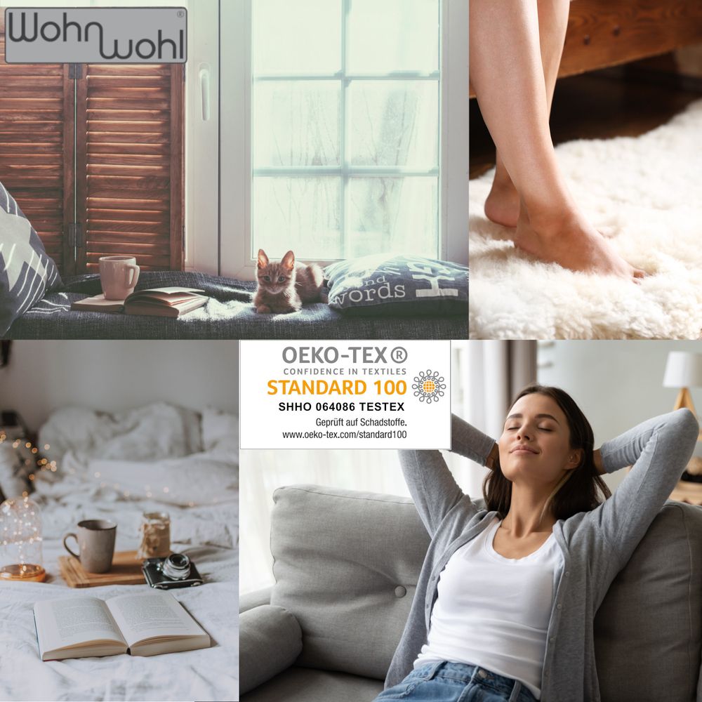 Wohndecke Sherpa Creme