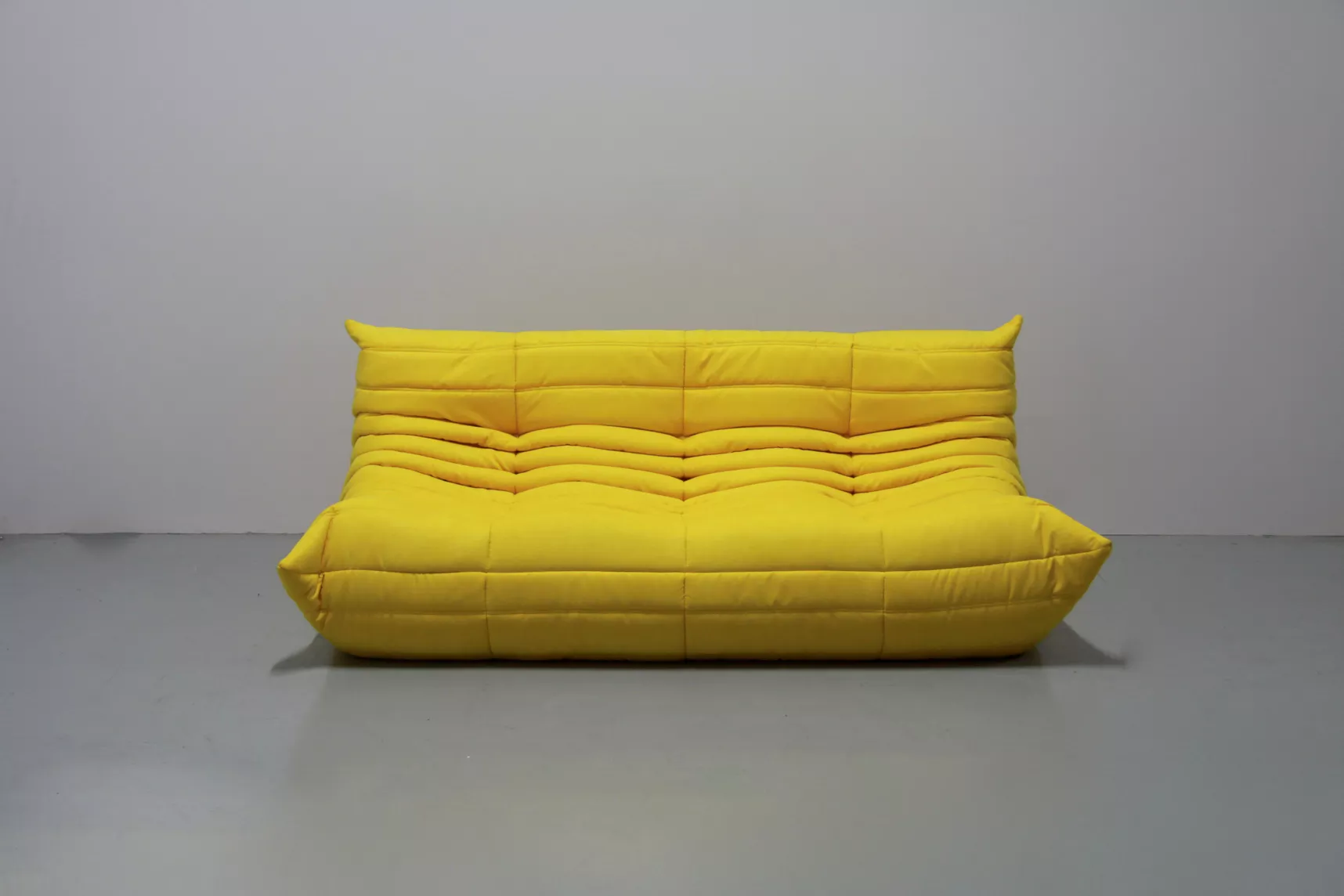 Togo Lounge Set 3-pc. Textile Lemon Yellow