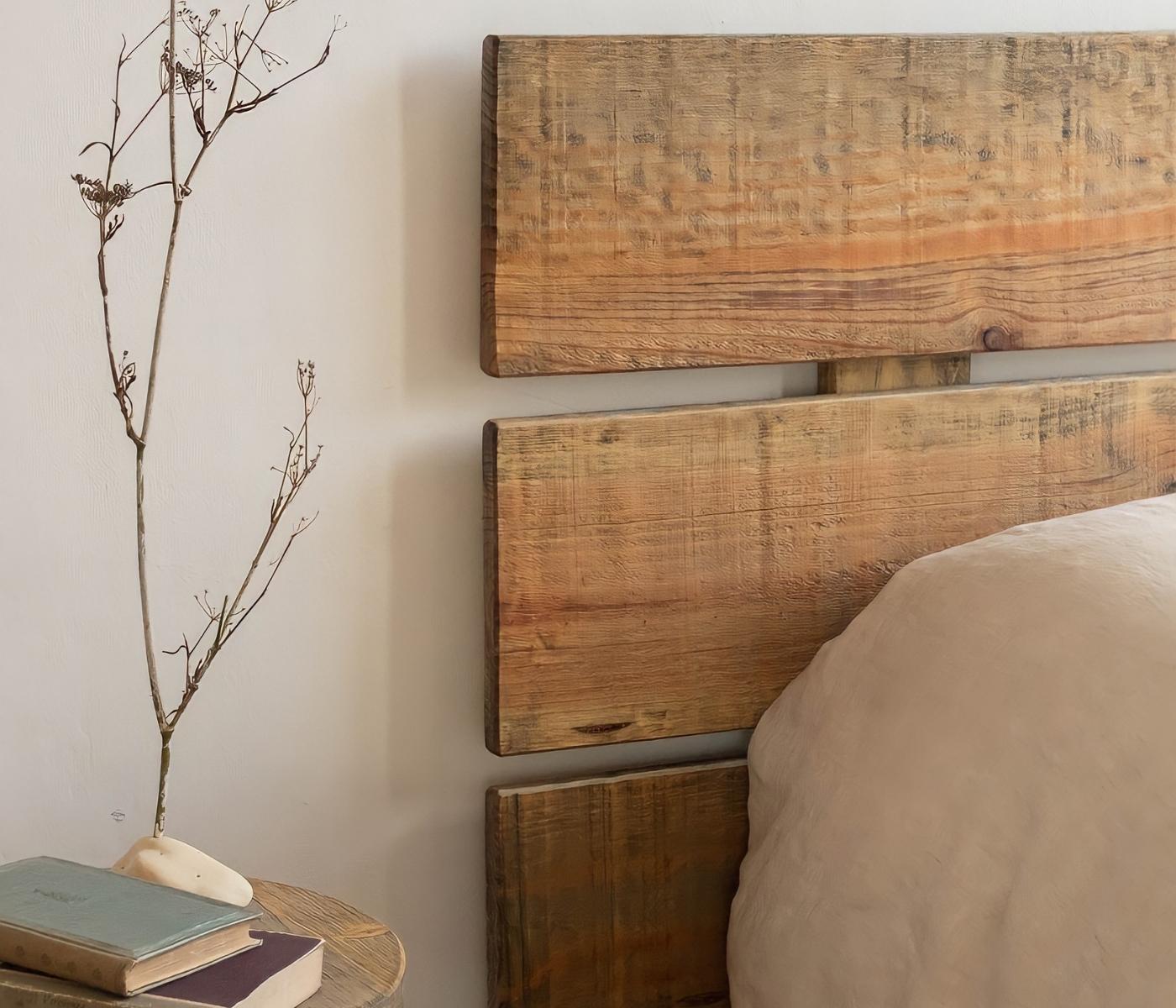  Tatami-Einzelbettgestell aus recyceltem Holz