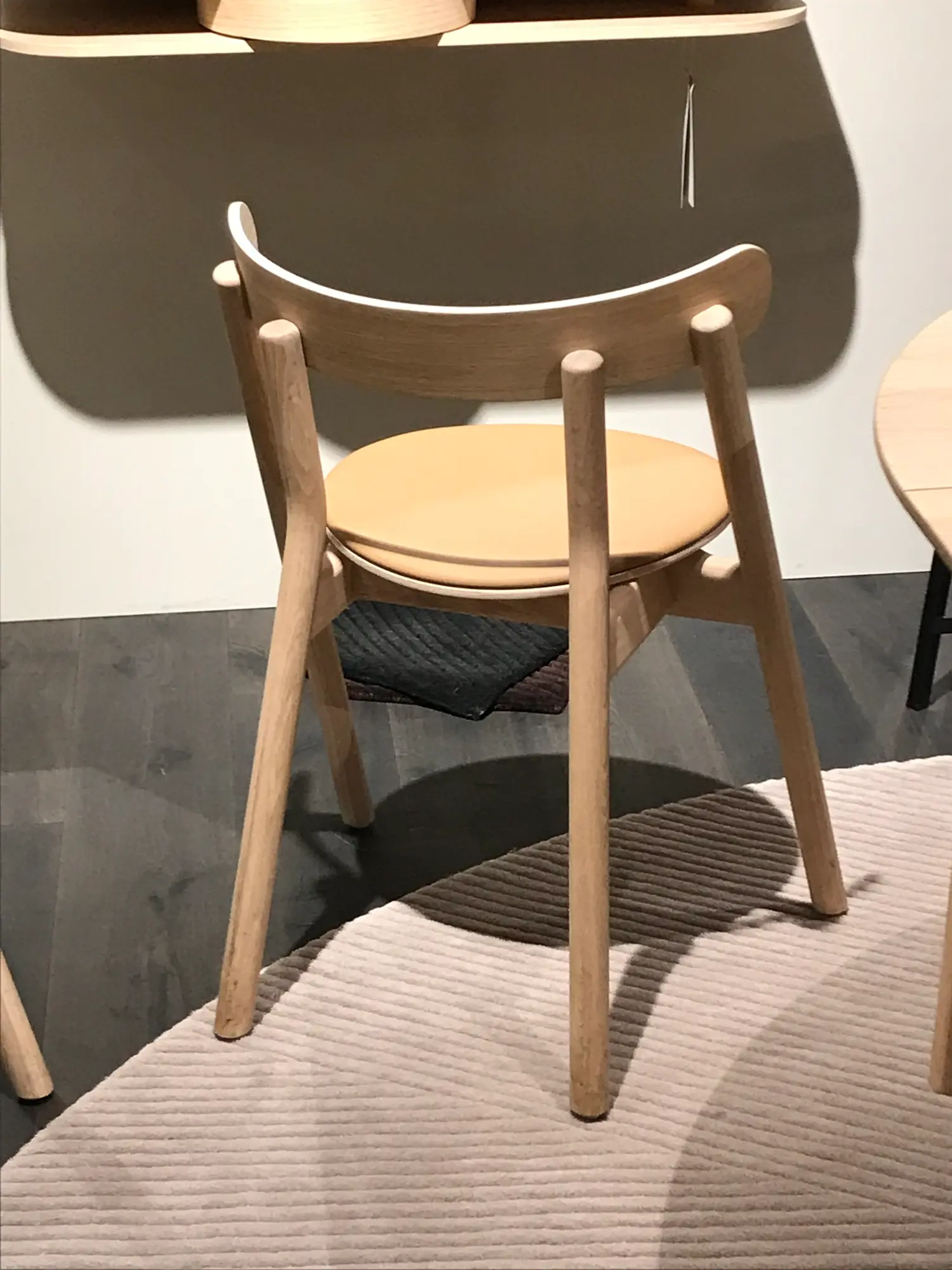2x Oaki Dining Chair Set Wood Brown