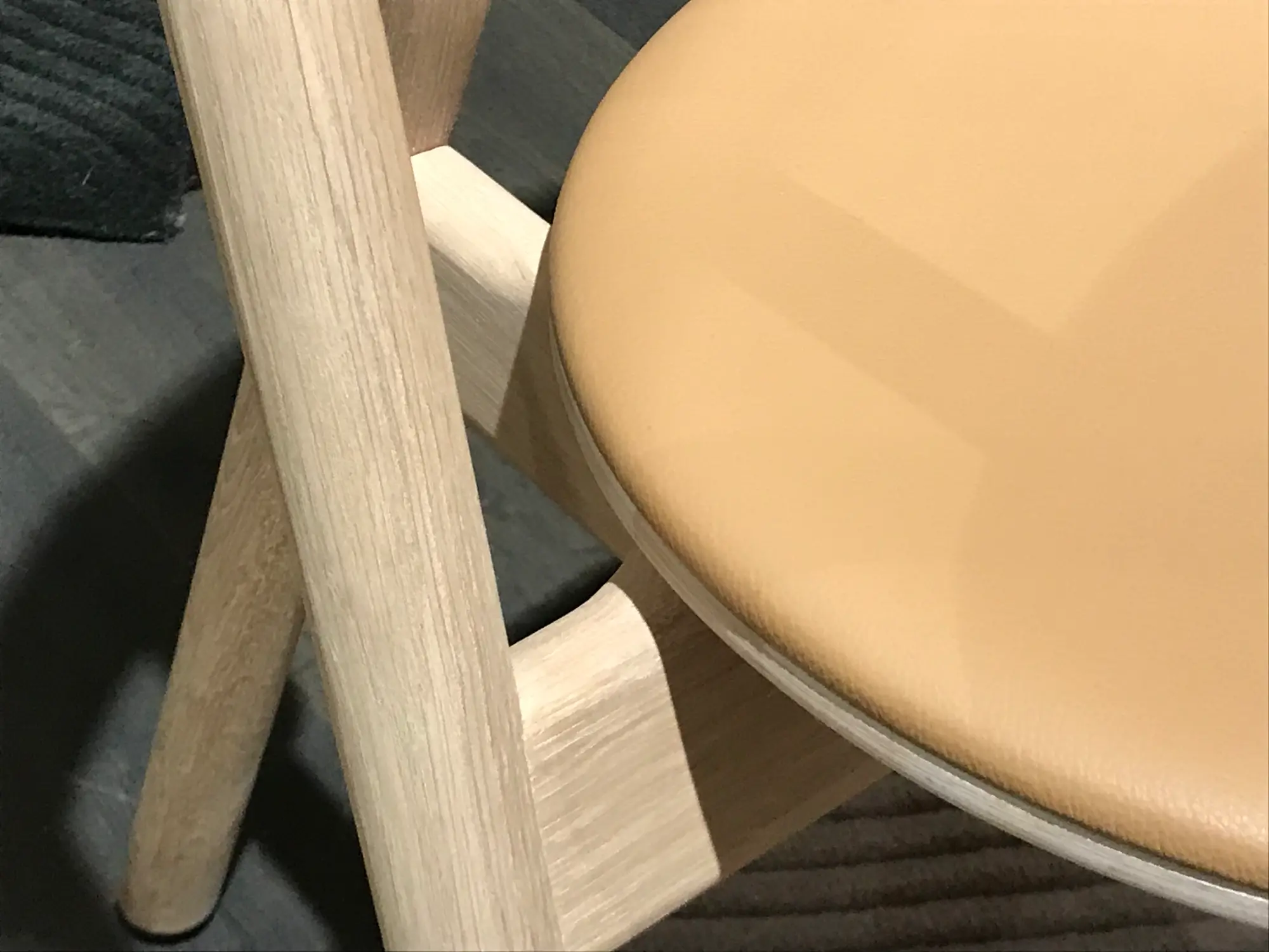 2x Oaki Dining Chair Set Wood Brown