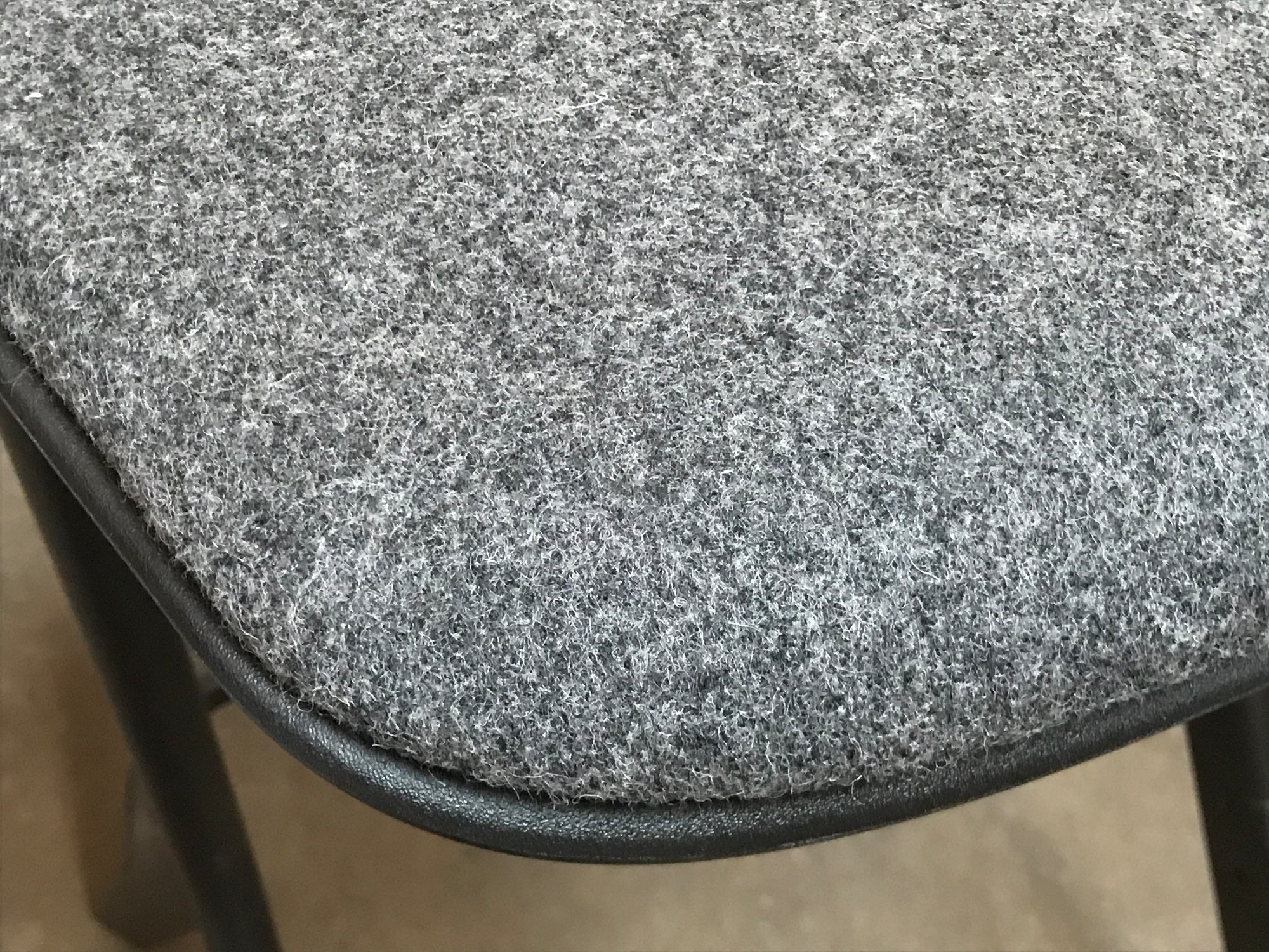 Axyl Bar stool Fabric Plastic Black