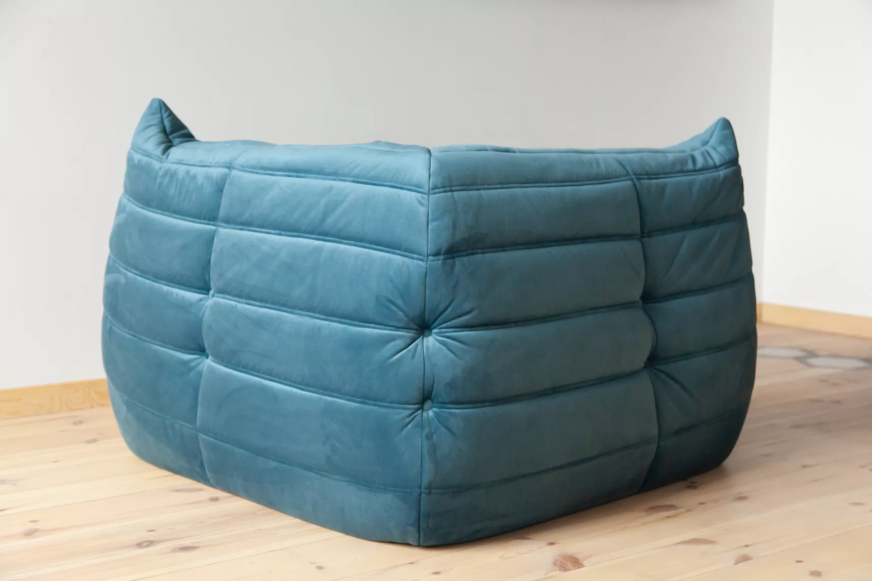 Togo Lounge Set 3-pc. Velvet Sea Blue