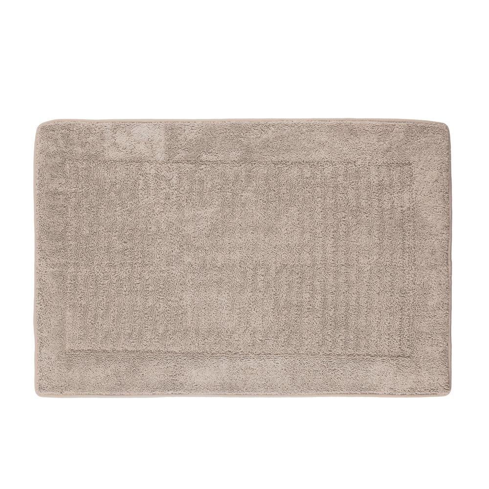 Viskoelastische Frottee Badematte Beige Öko-Tex Standard