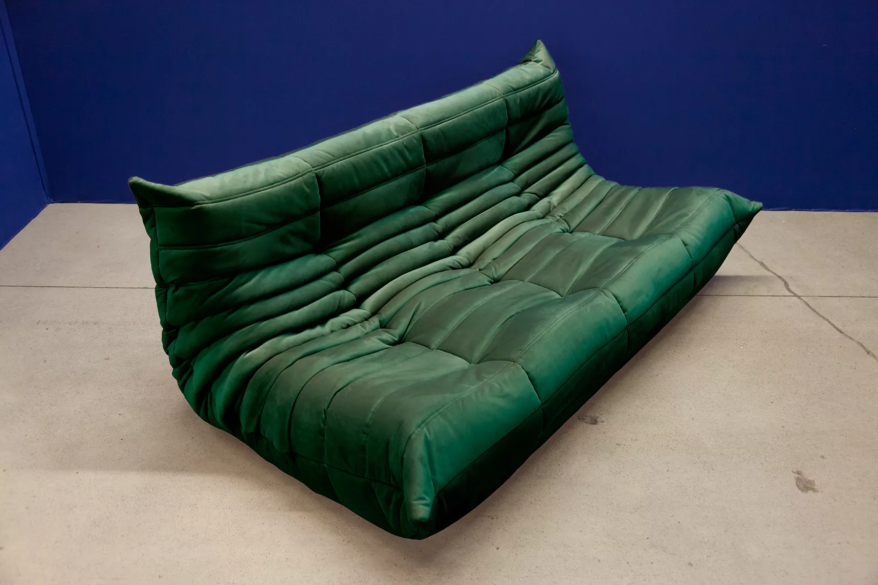 Togo Lounge Set 5-tlg. Samt Grün