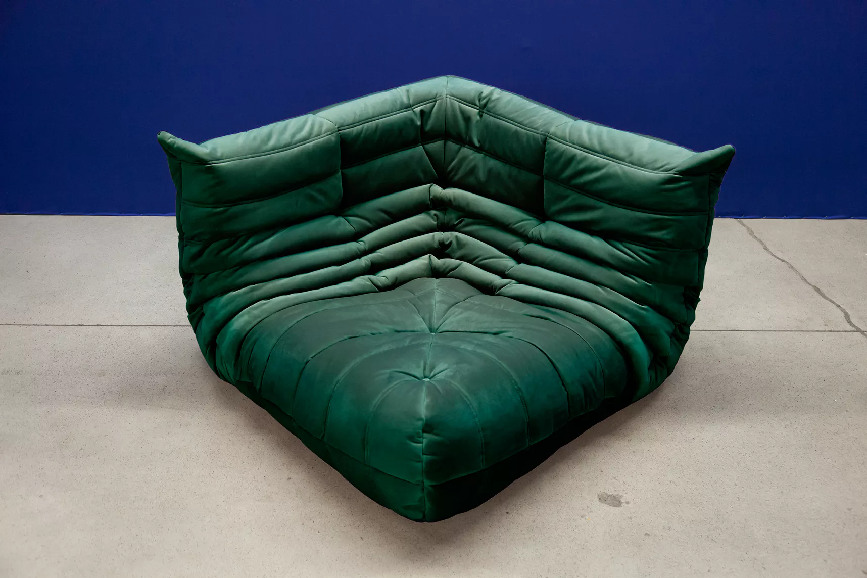 Togo Lounge Set 5-tlg. Samt Grün