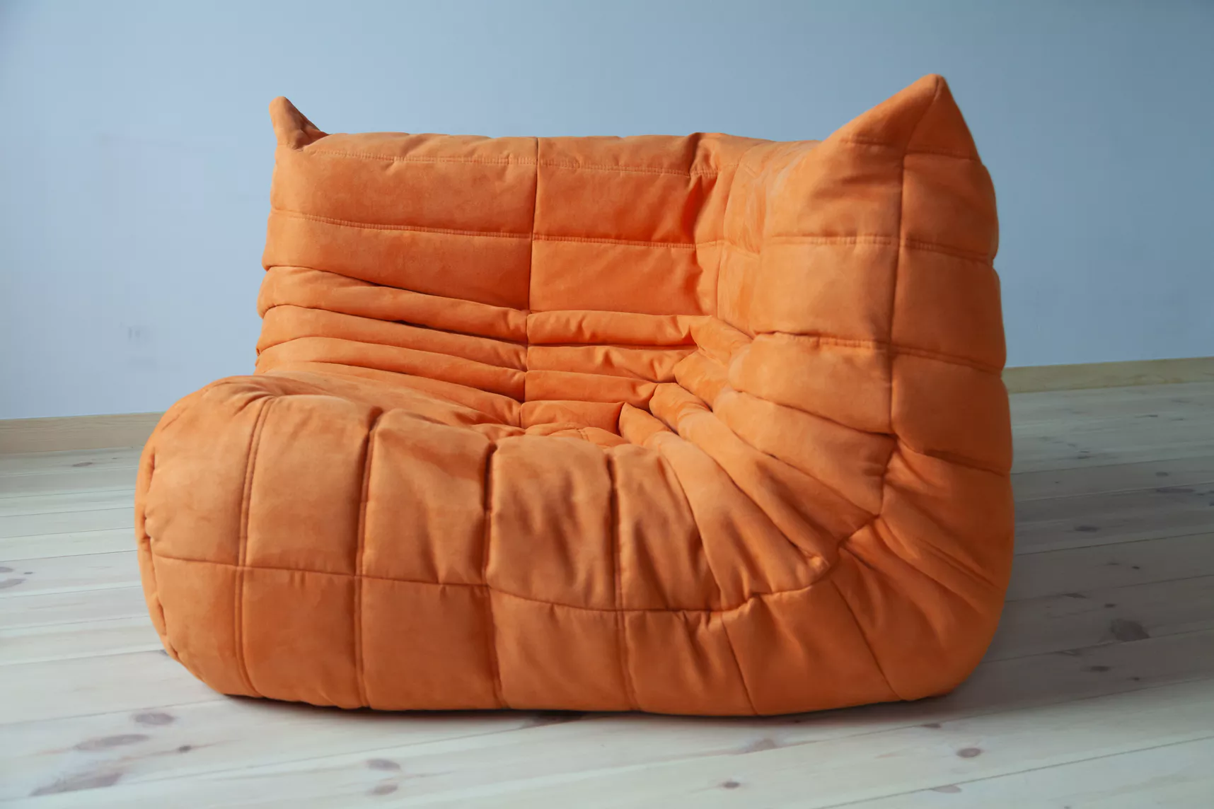 Togo Lounge Set 5-pc. Textile Pastel Orange