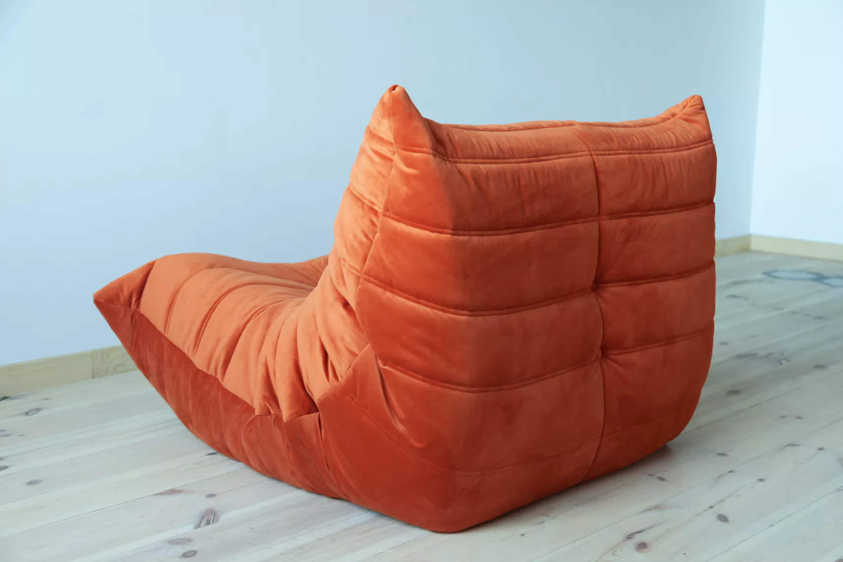 Togo Sessel Samt Orange
