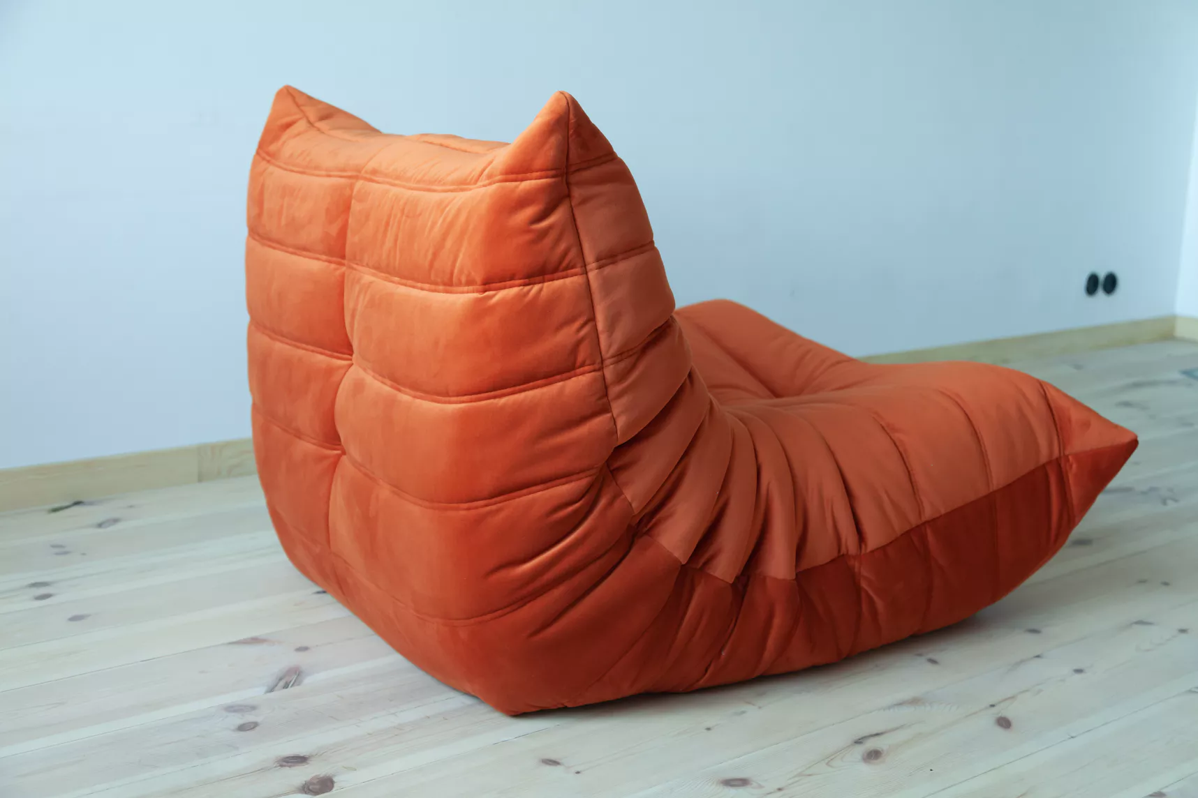 Togo Sessel Samt Orange