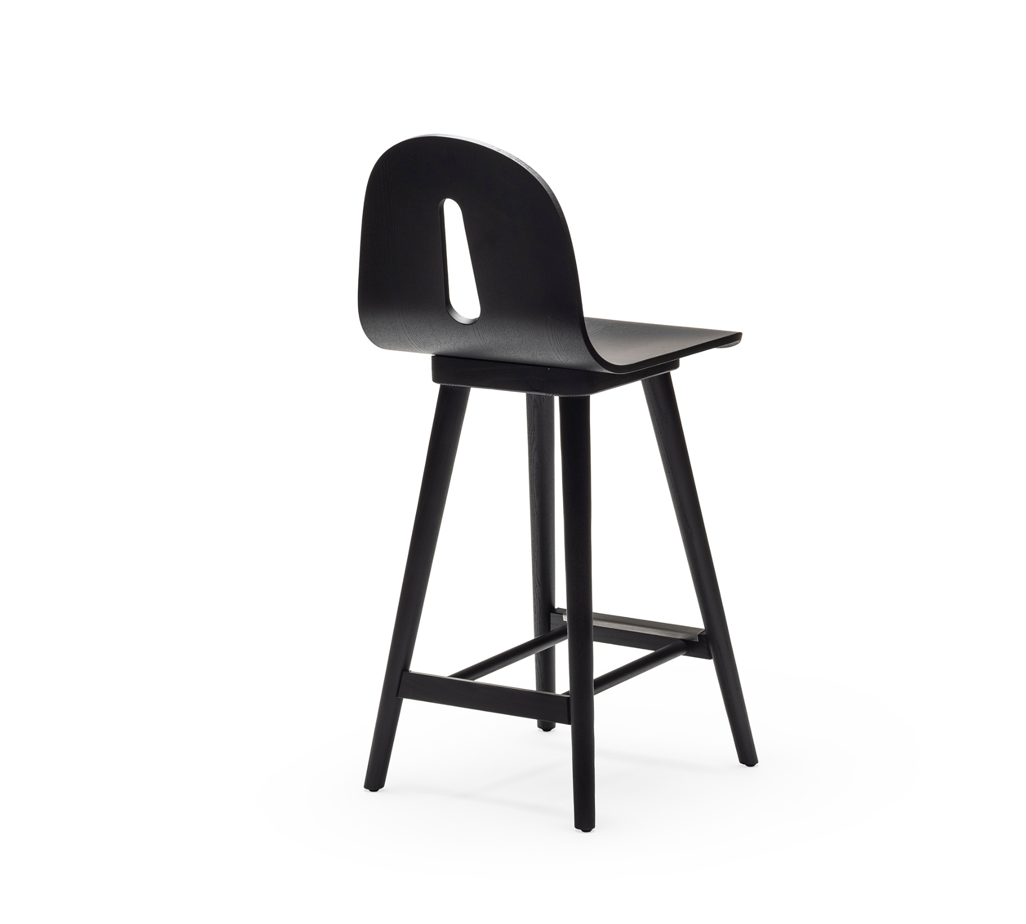 Gotham Woody SG-65 Bar stool Wood Black
