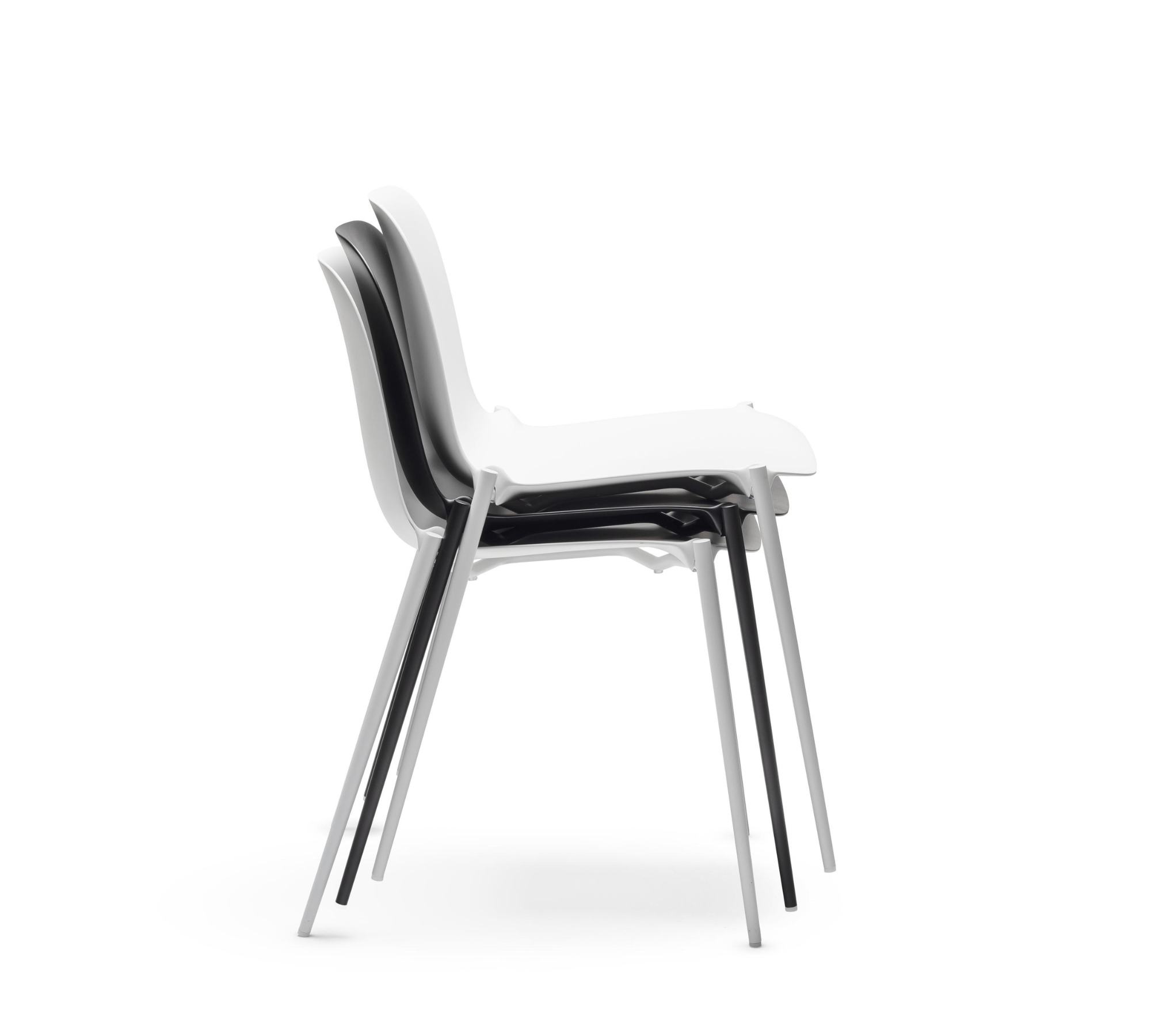 Dogo S Chair Plastic Metal Black
