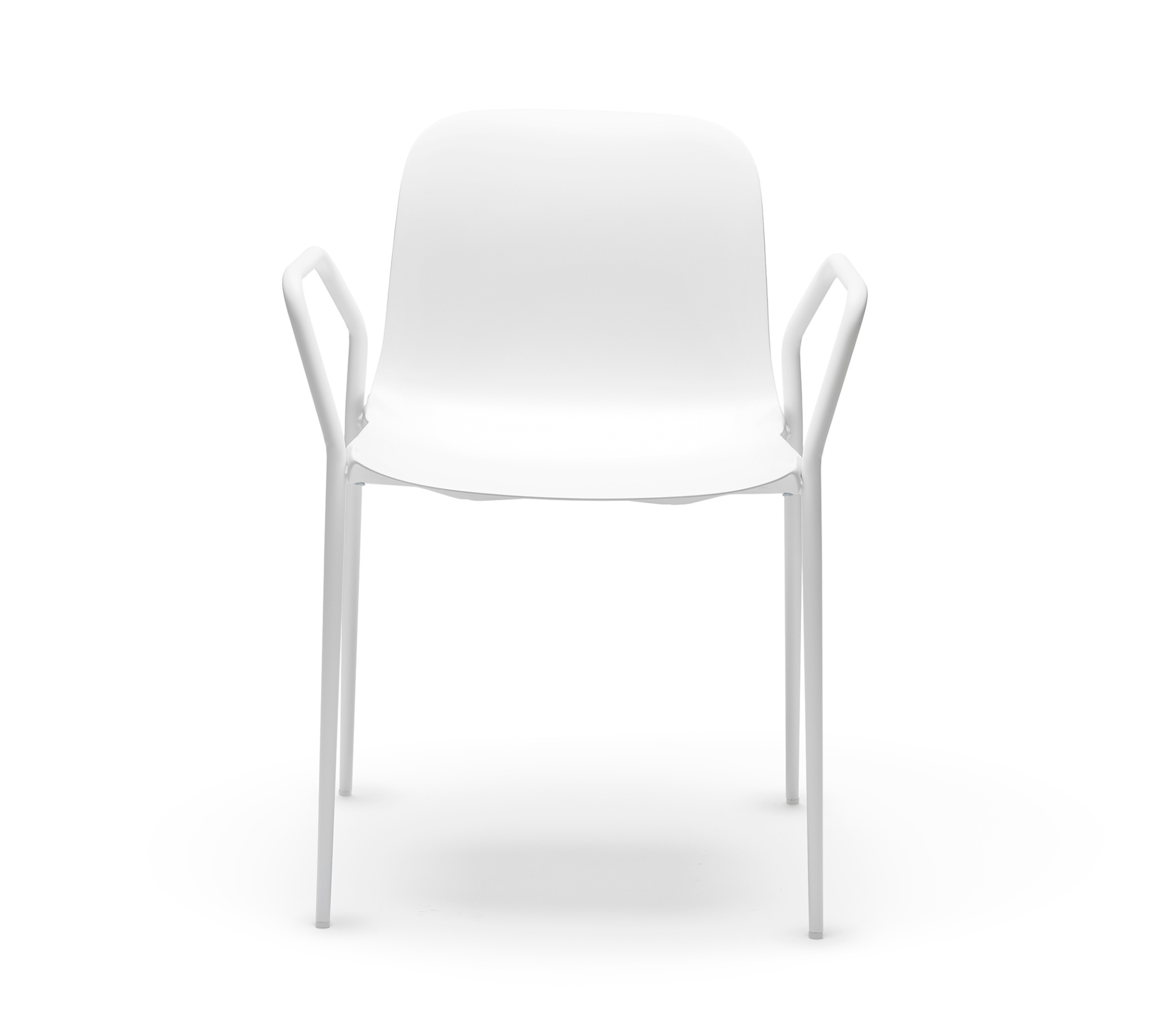 Dogo P Armchair Plastic Metal White