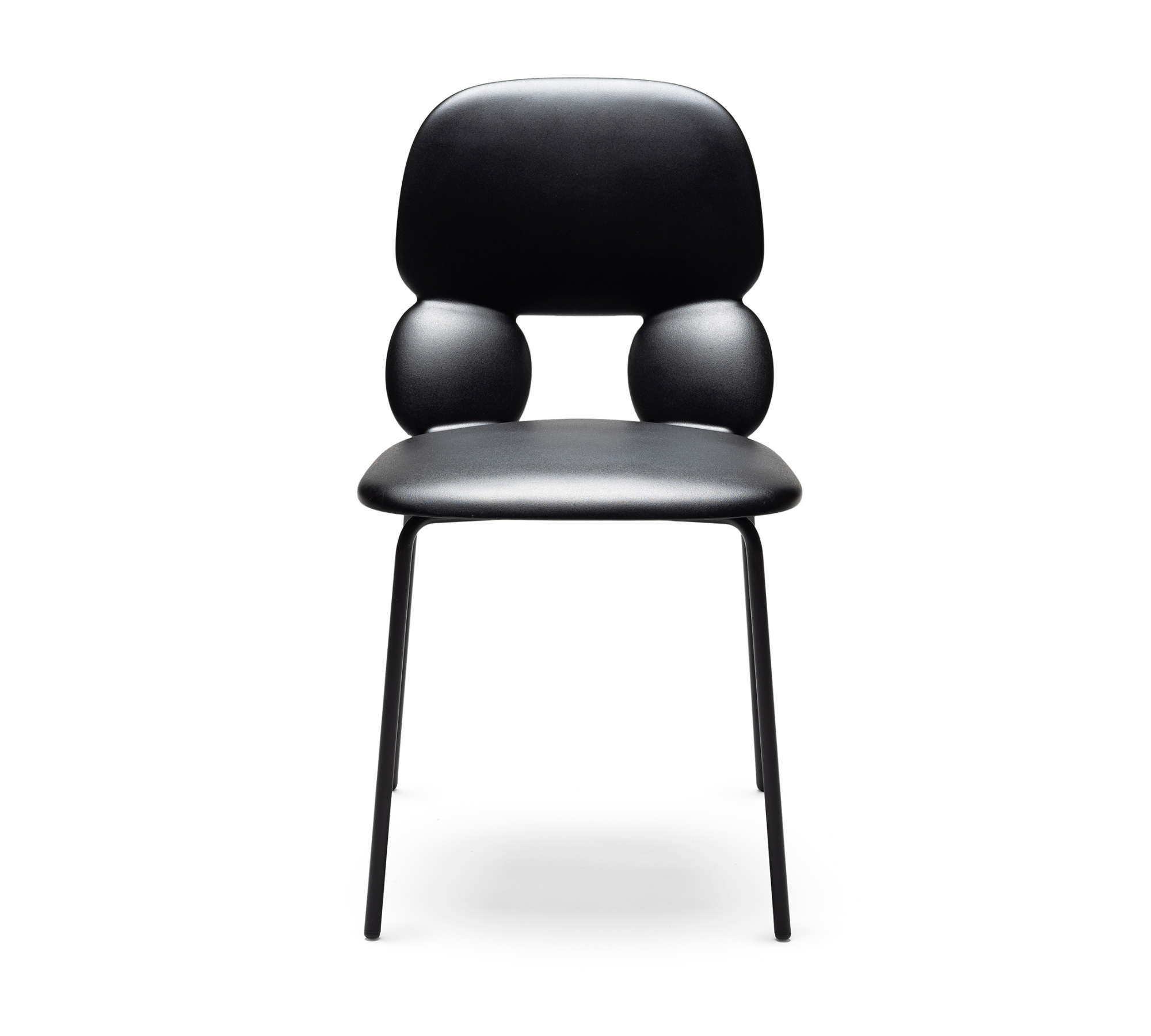 Nube S Chair Plastic Metal Black