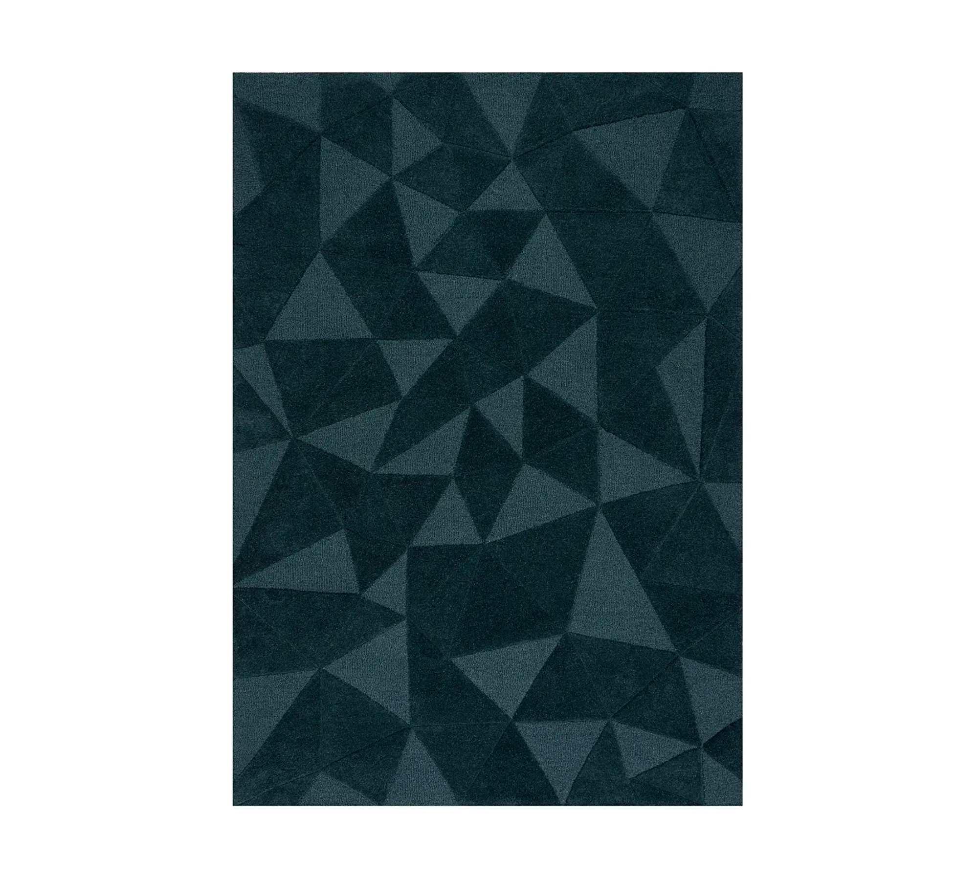 Shard Rug Wool Green 160 x 230 cm