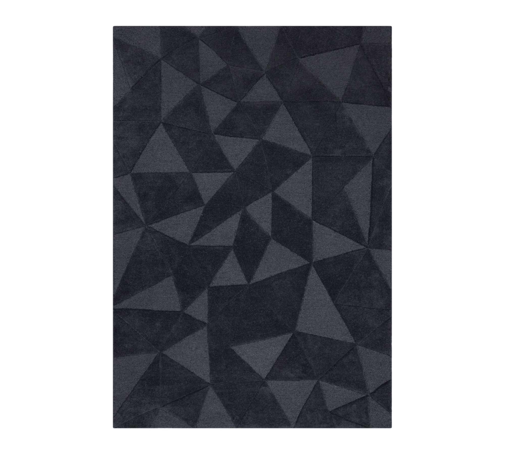 Shard Rug Wool Charcoal 160 x 230 cm