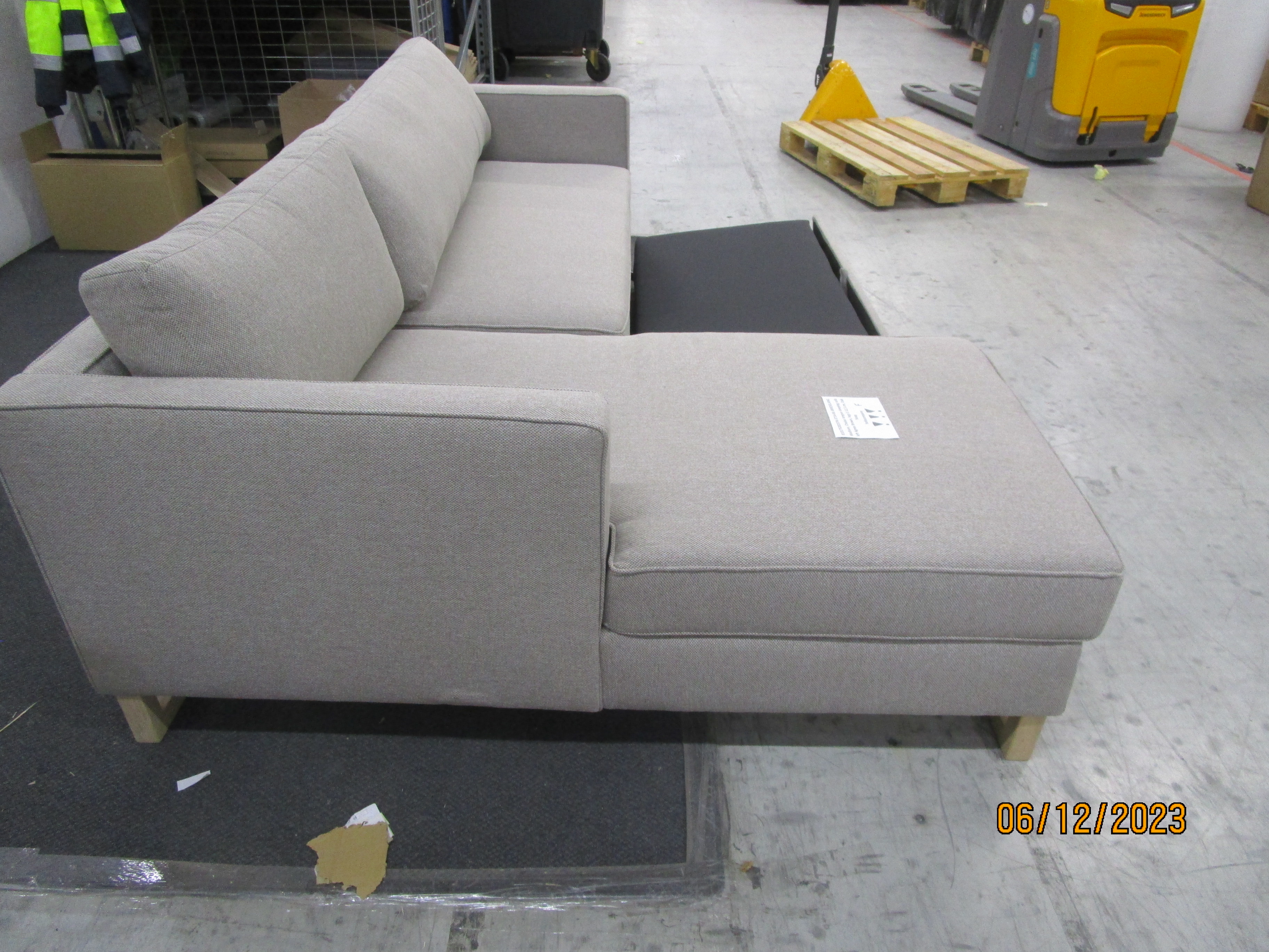 Madison sofa bed chaise longue left Agnes Brown