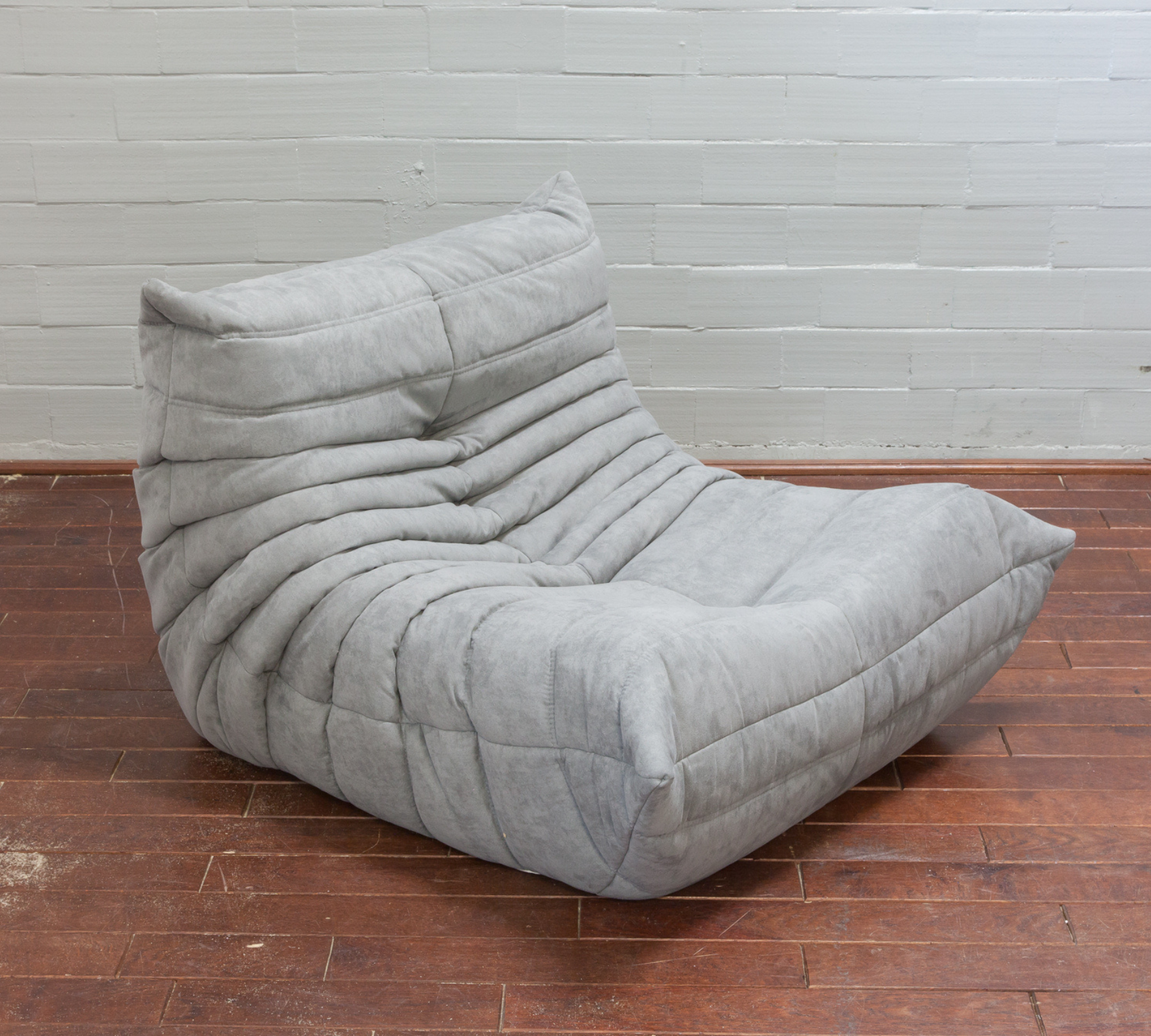 Togo armchair textile light grey