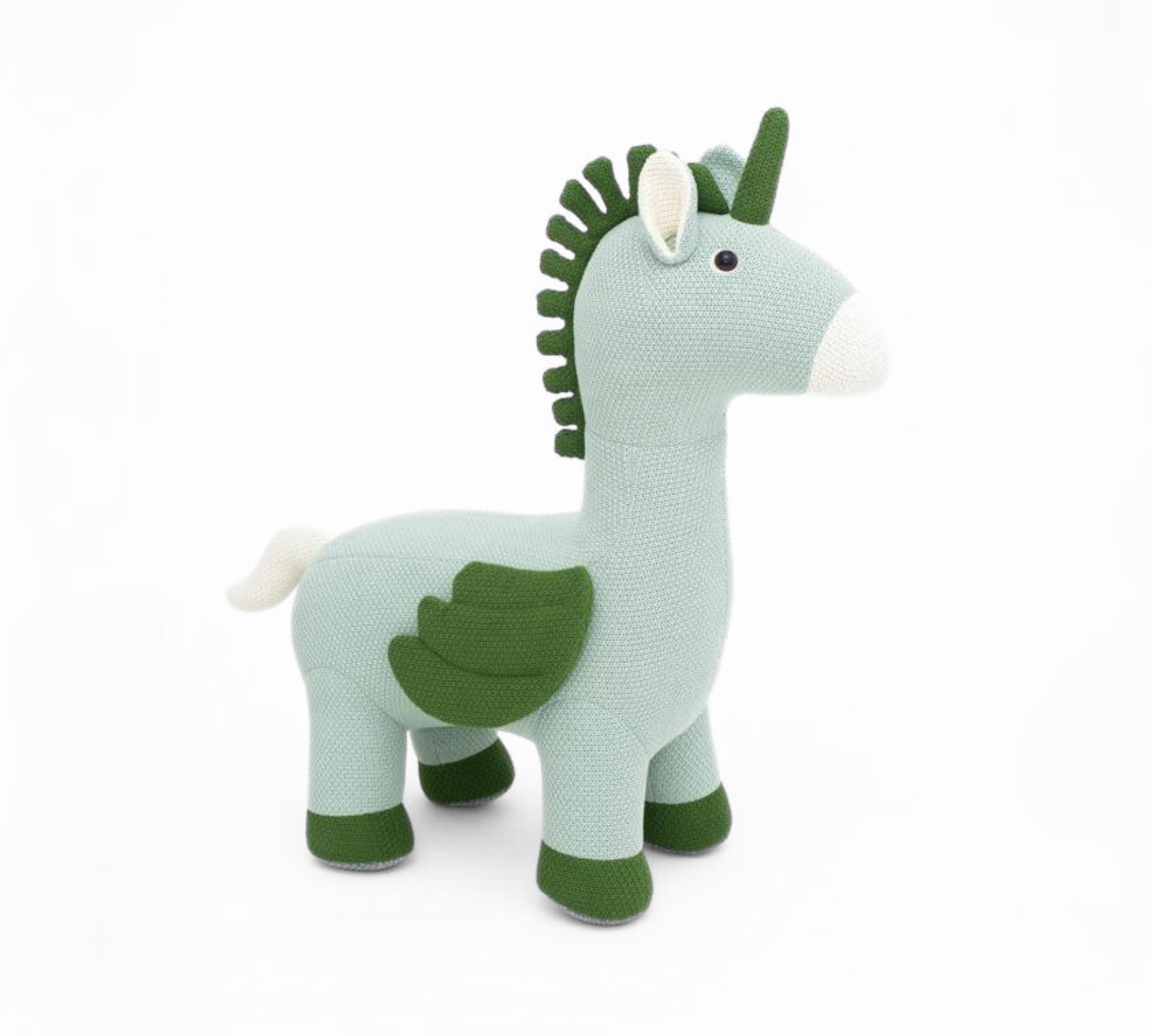 Pegasus Maxi Plush Toy Cotton Green