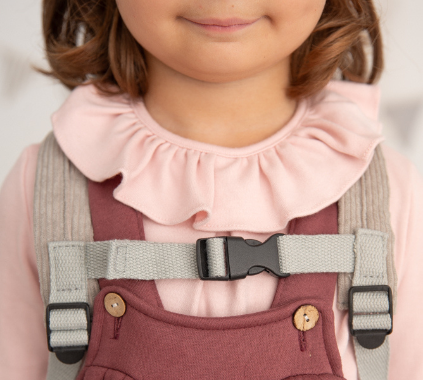 Mouse Backpack Cotton Grey