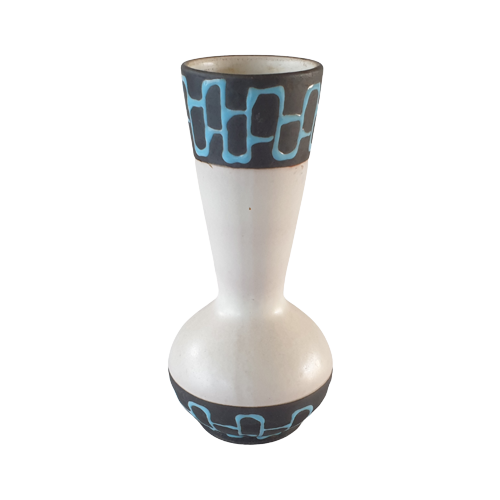 Vintage Vase Ceramic Multicolored