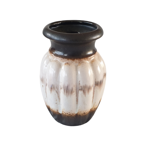 Vintage Vase Keramik Mehrfarbig