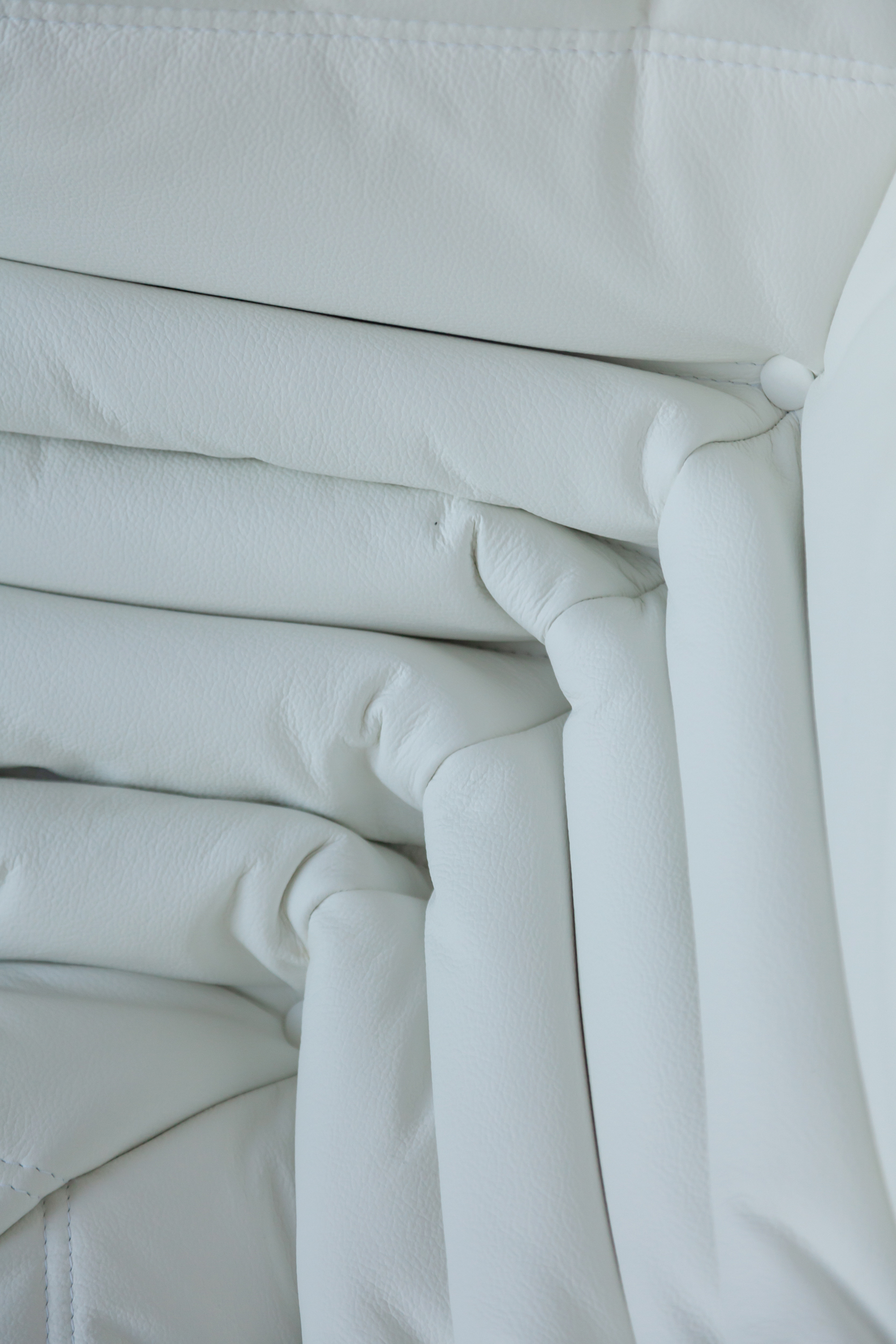 Togo Lounge Set 3-pc. Madras Leather White