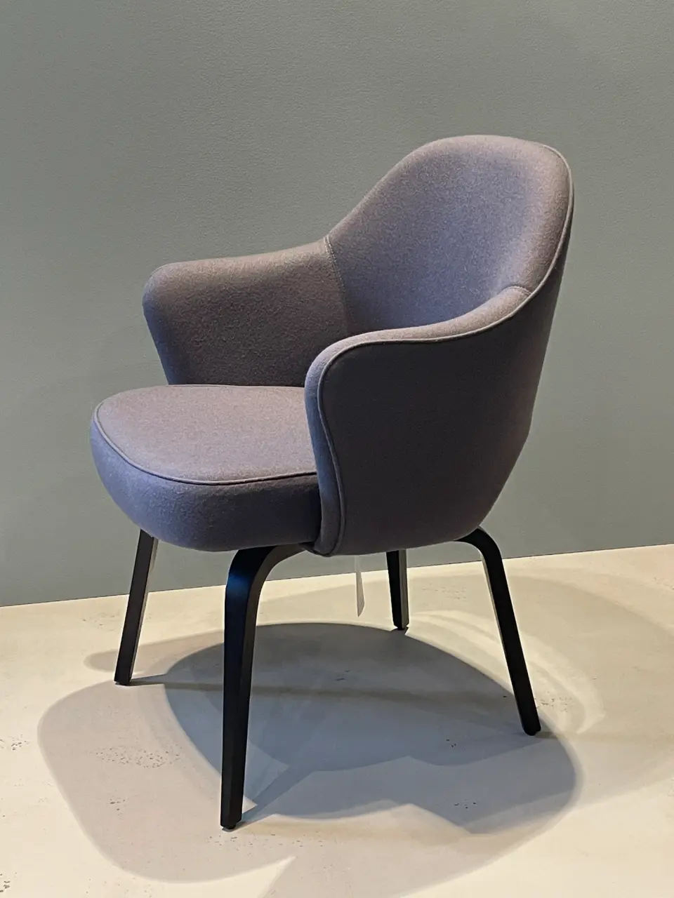 Saarinen Conference Chair Fabric Knoll Kopsak Charcoal