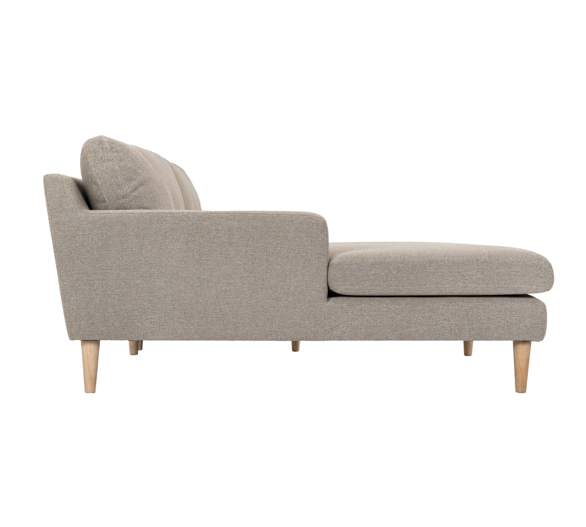 Astha Sofa Chaise Longue Left Agnes Brown