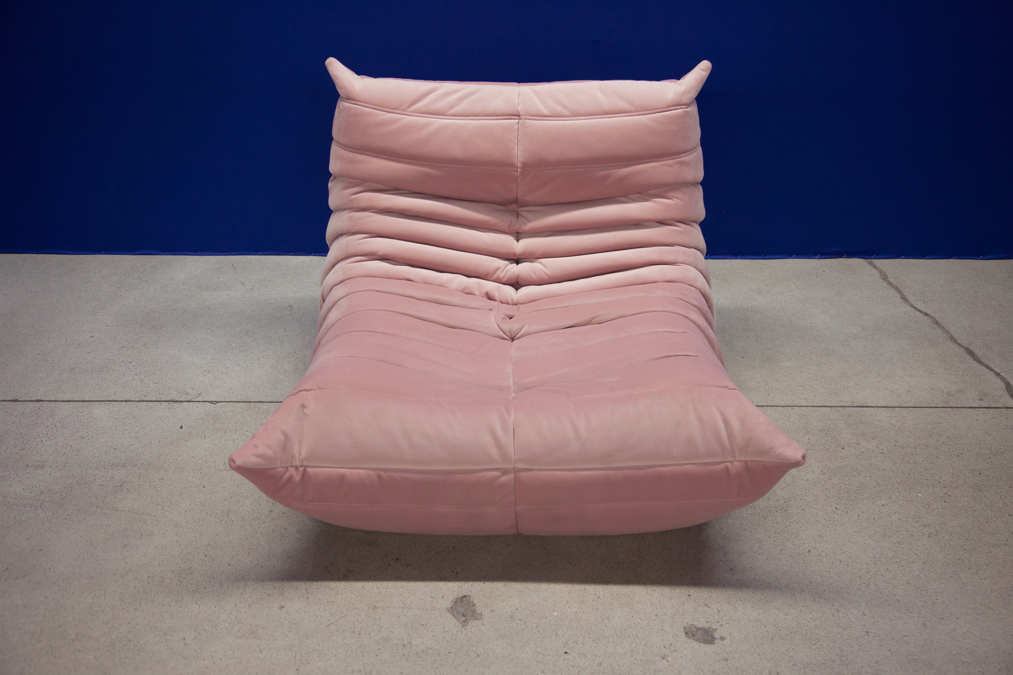 Togo Lounge Set 5-pc. Velvet Light Pink