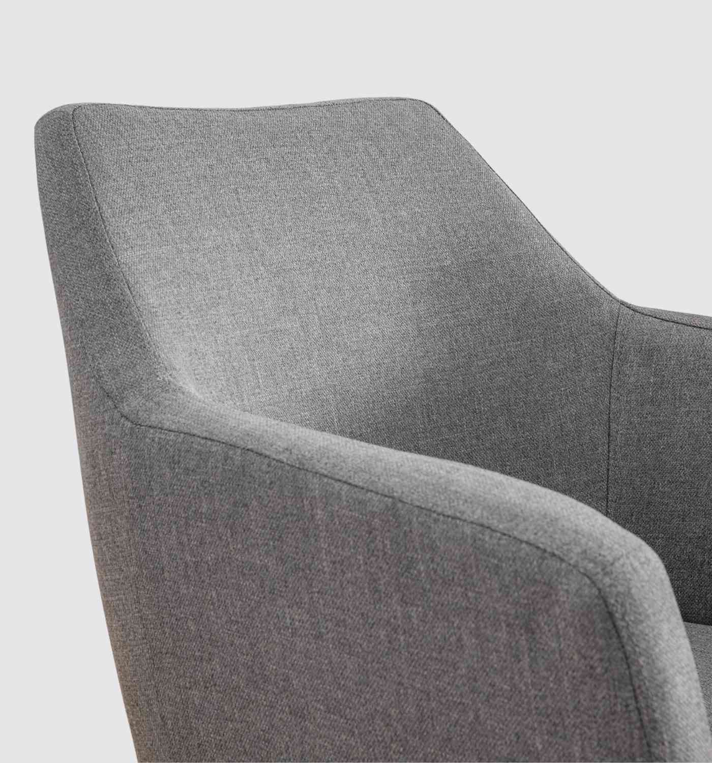 Armchair Webbing Fabric Granite