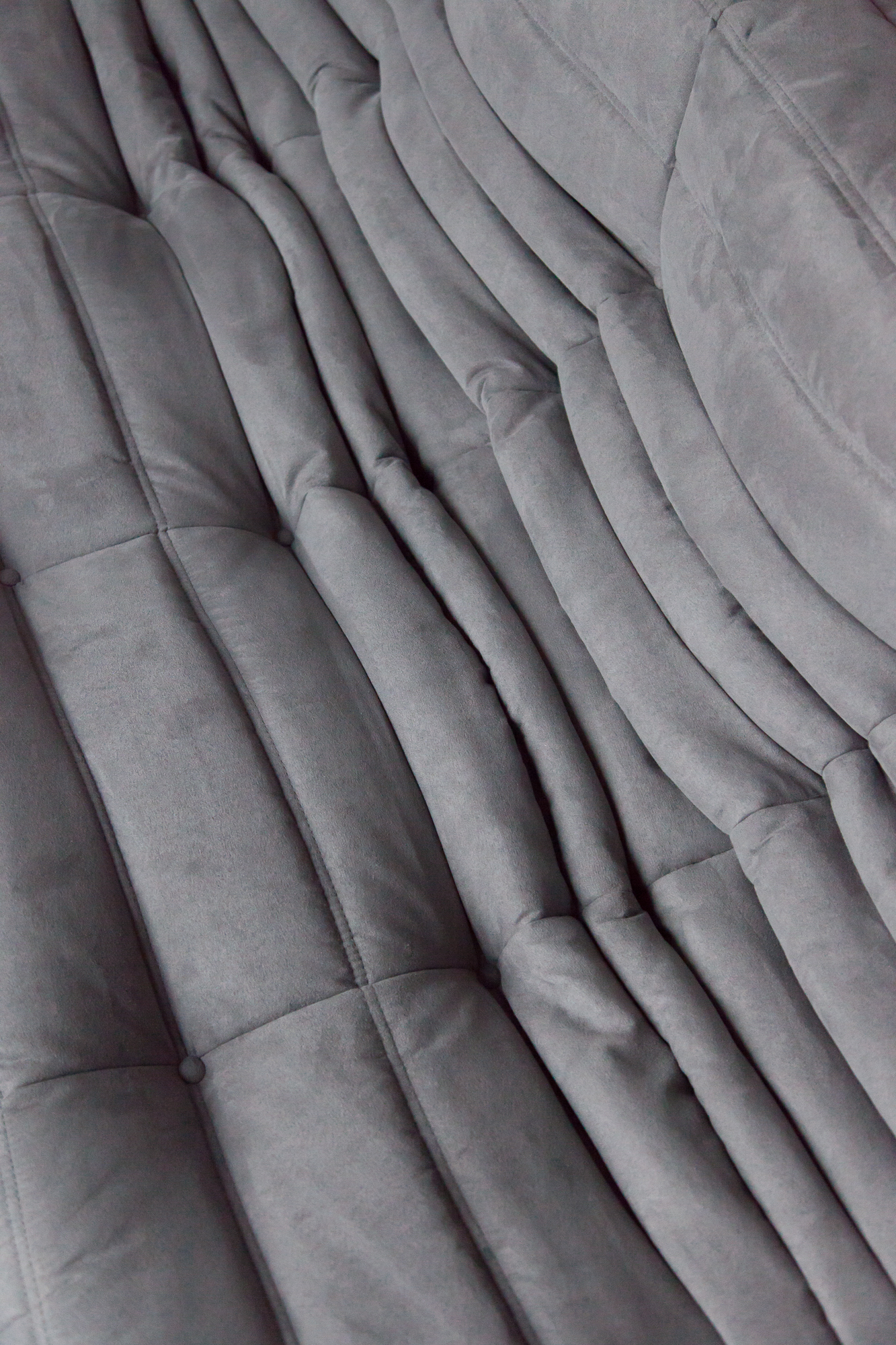 Togo Sofa 2-seater fabric Grey