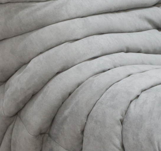 Togo Lounge Set 3-pc. Textile Light Gray