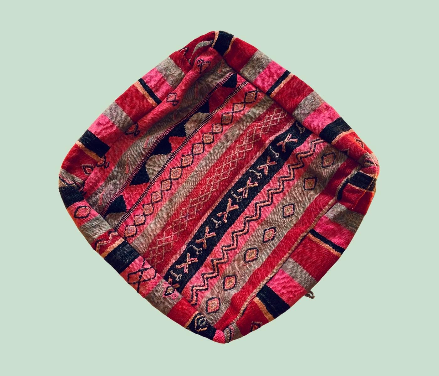 Upcycling-Pouf 02