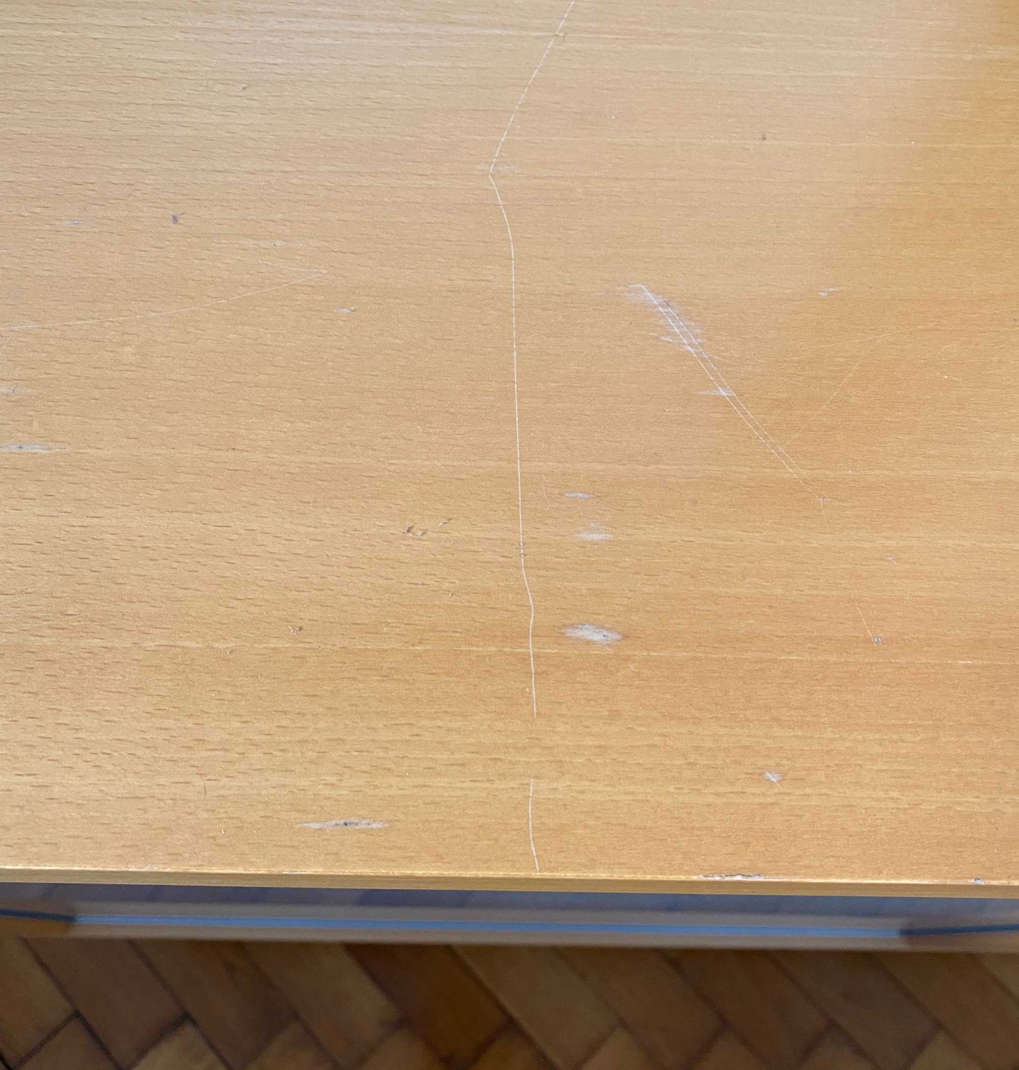 2000er Sideboard Milchglas