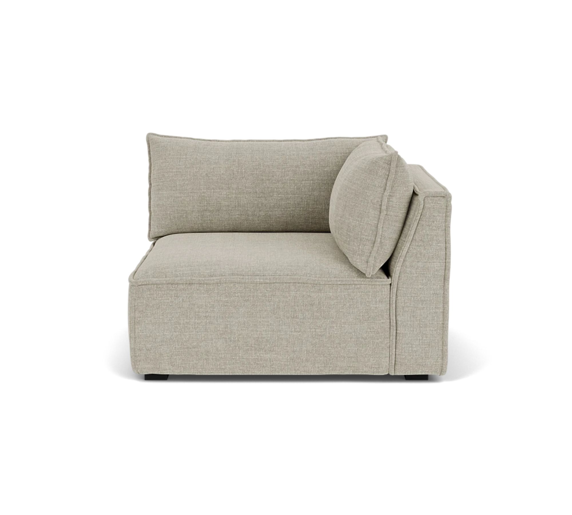 Daphne 1-seater corner module Right Vega Sand Dune