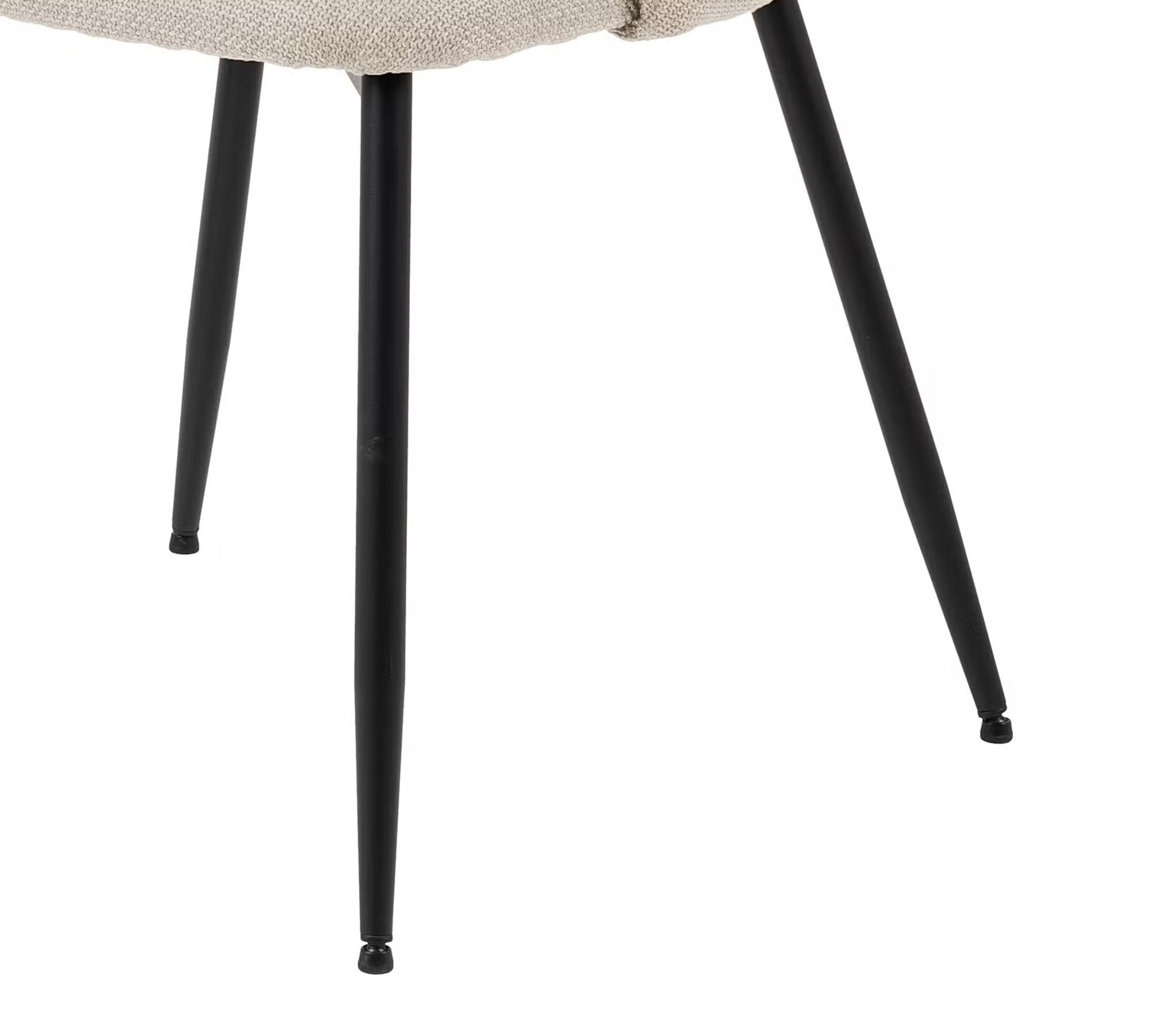 2x Armlehnstuhl Strukturstoff Beige