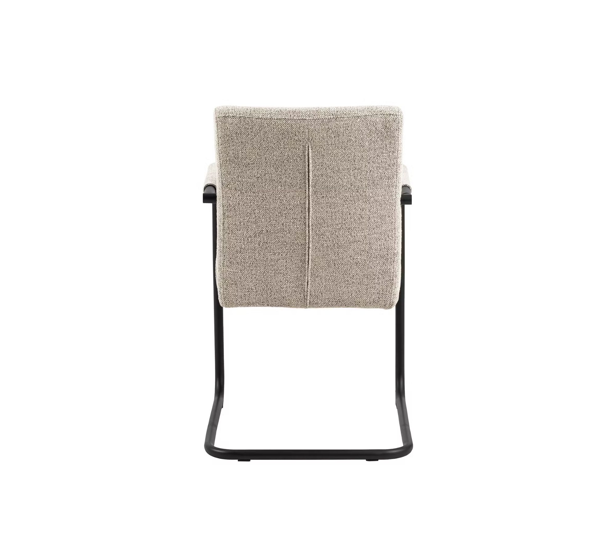2x Freischwinger Metall Textil  Beige