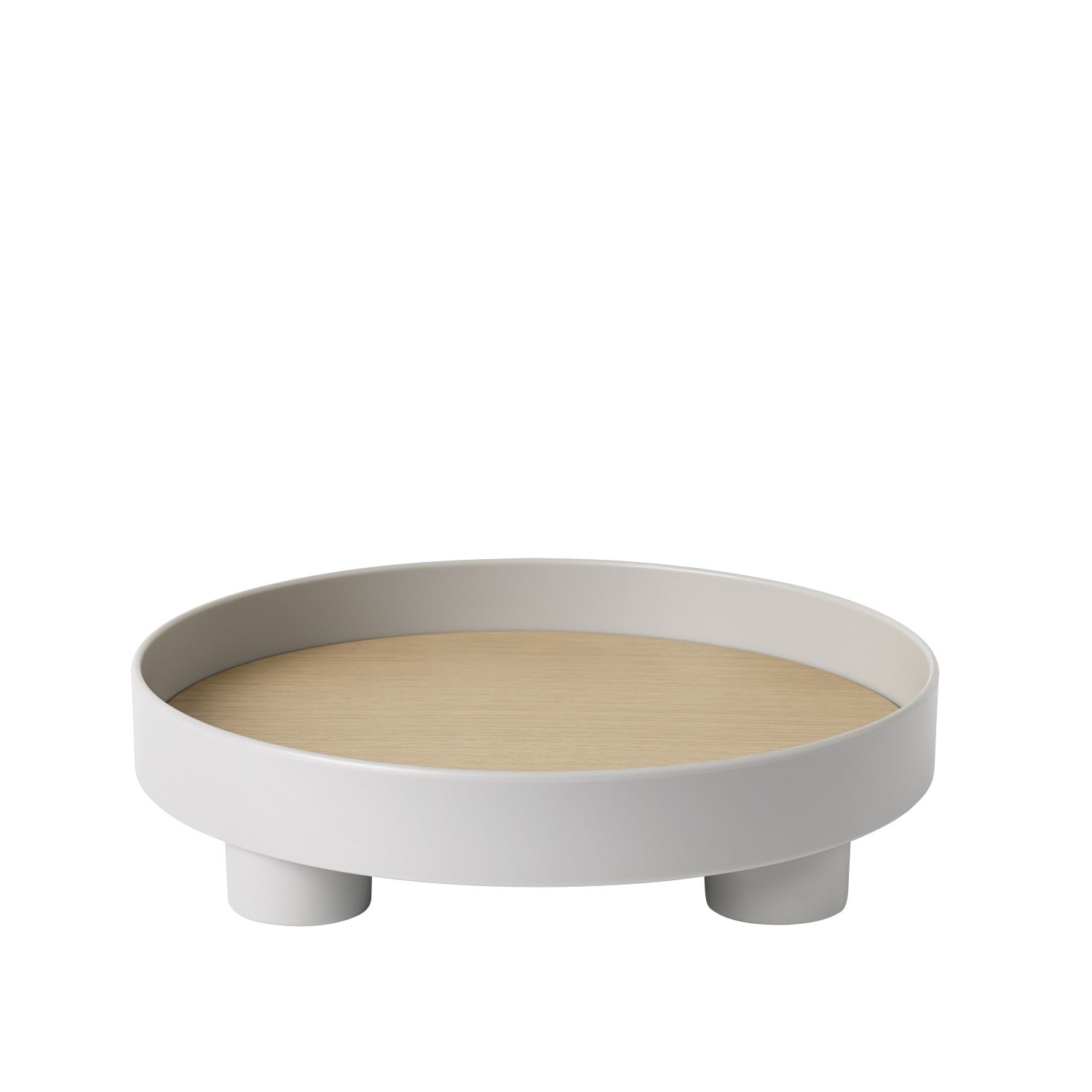 Platform Tablett Grau 30x30cm