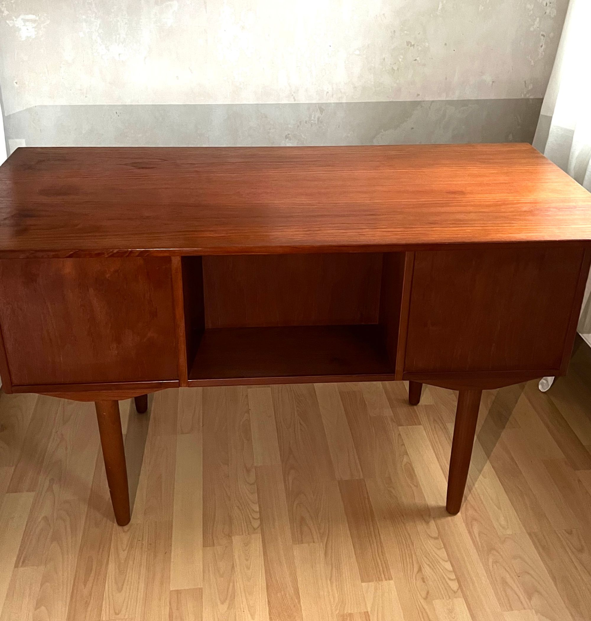 Schreibtisch Midcentury Design Teakholz
